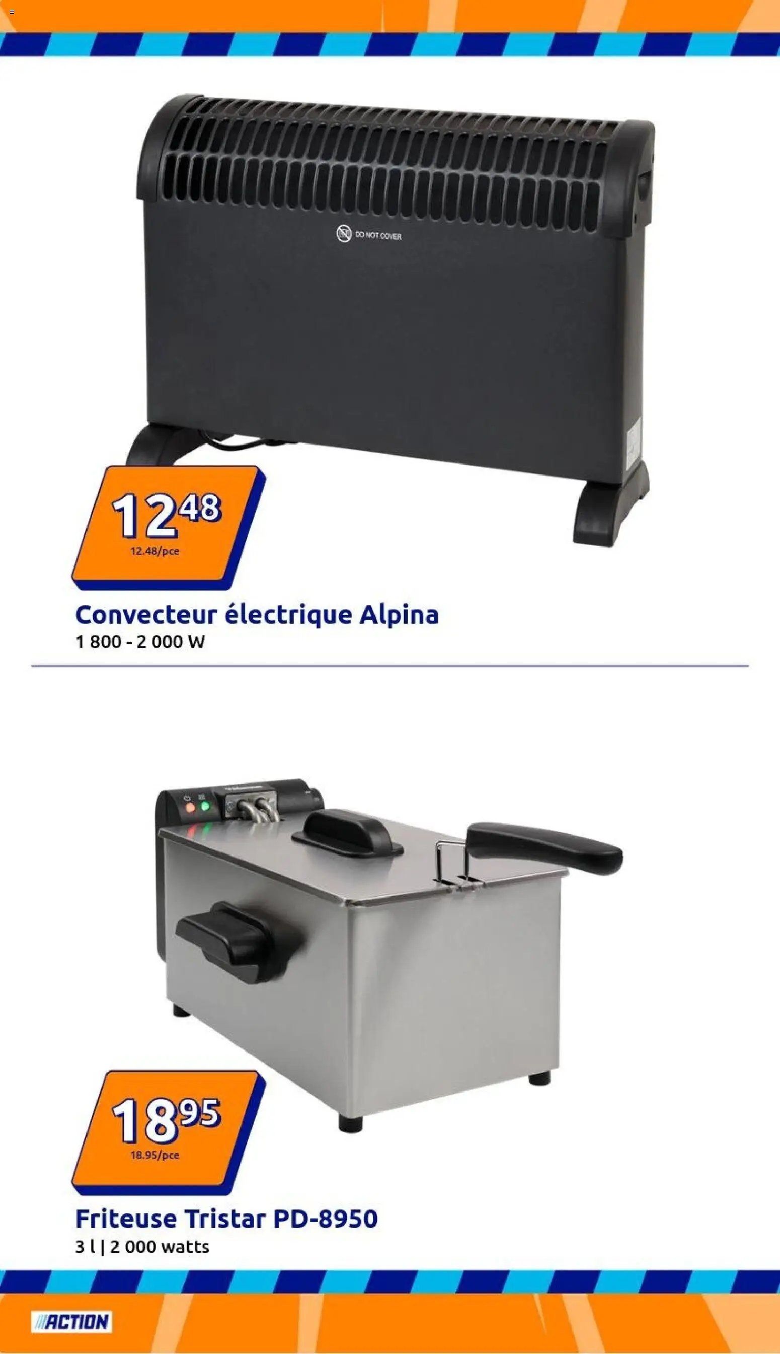 Action catalogue de la semaine