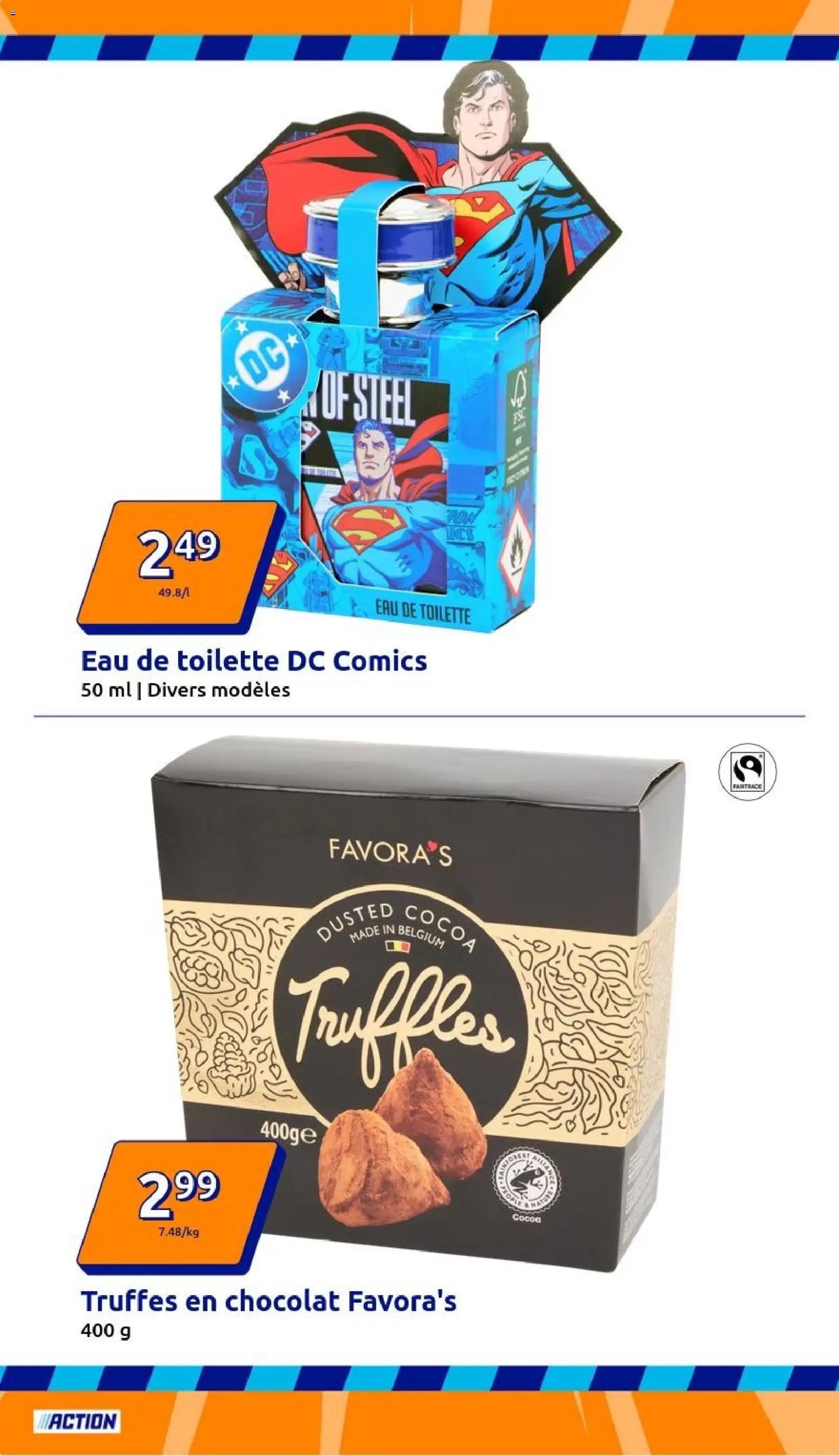 Action catalogue de la semaine