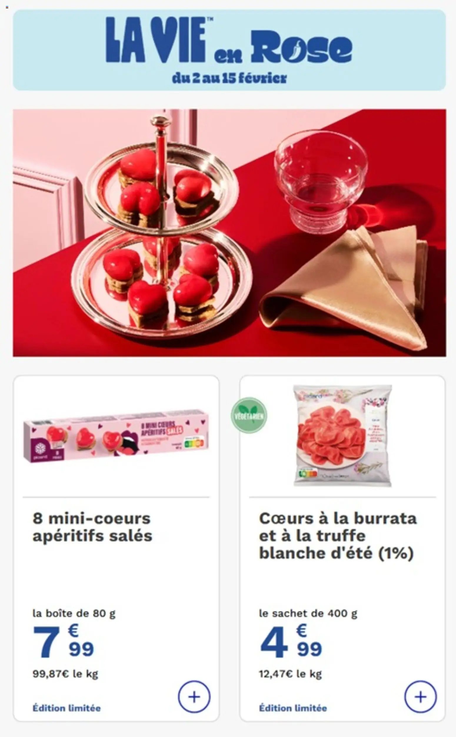 Picard Prospectus La Vie en Rose