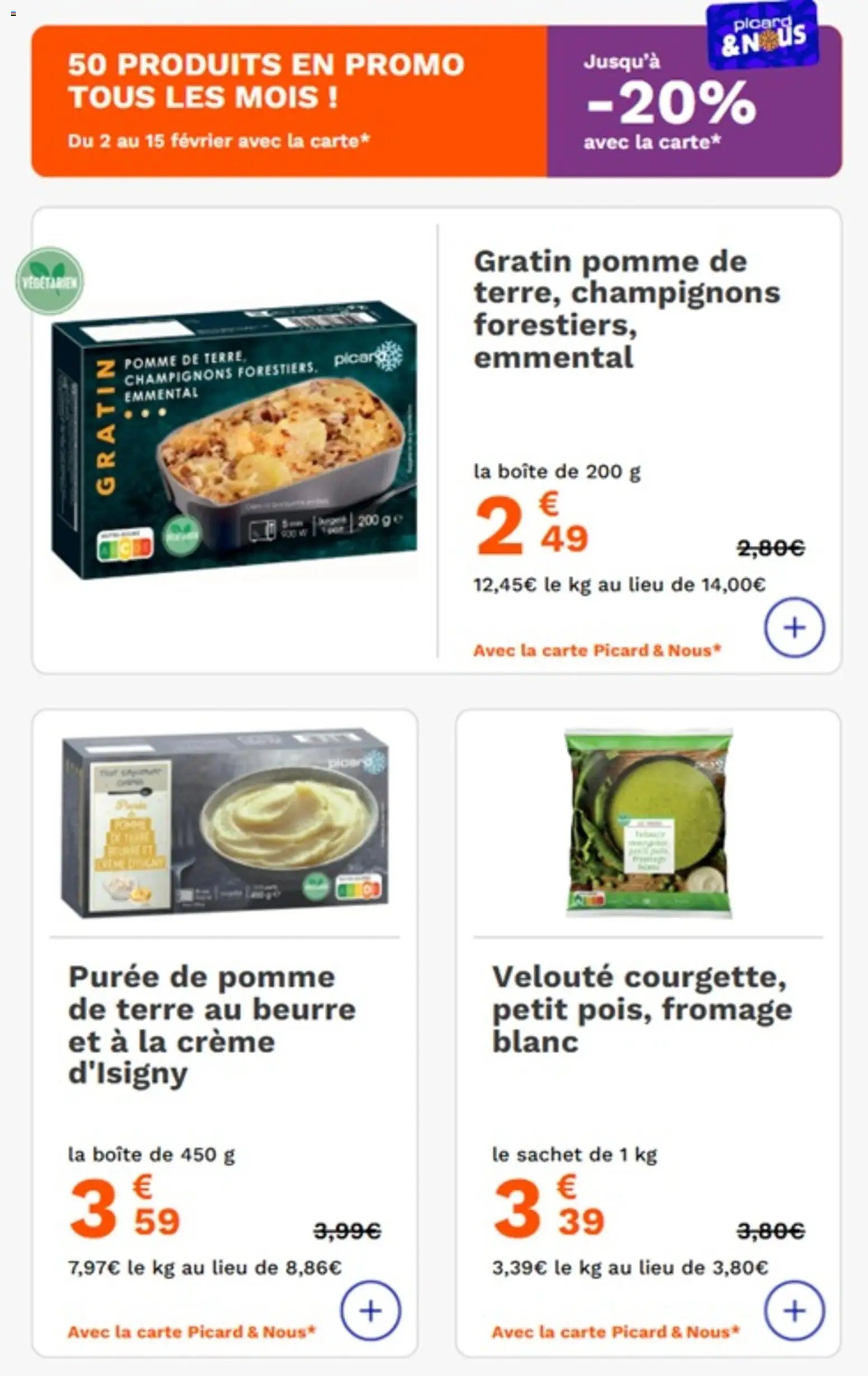 Picard Prospectus La Vie en Rose