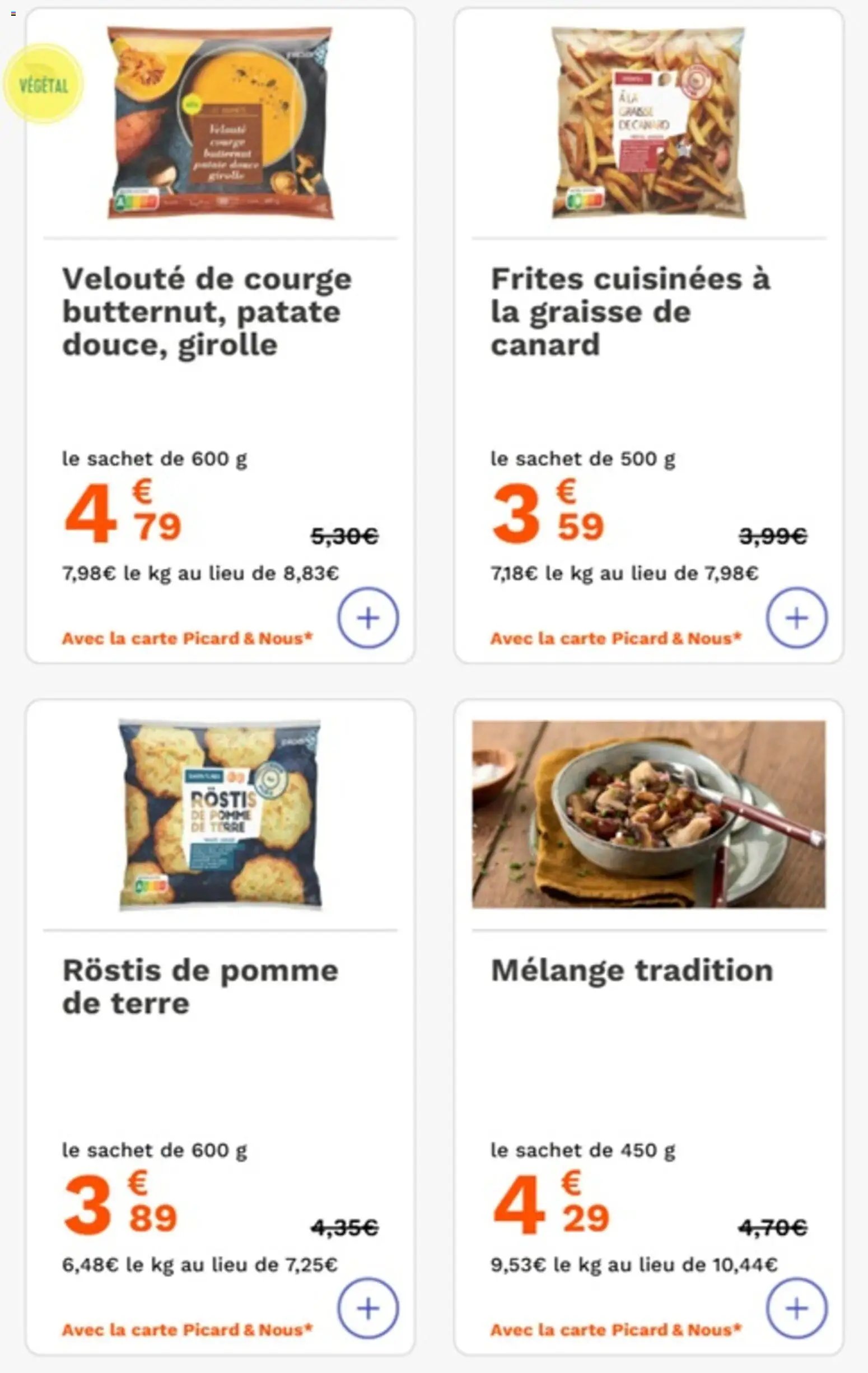 Picard Prospectus La Vie en Rose