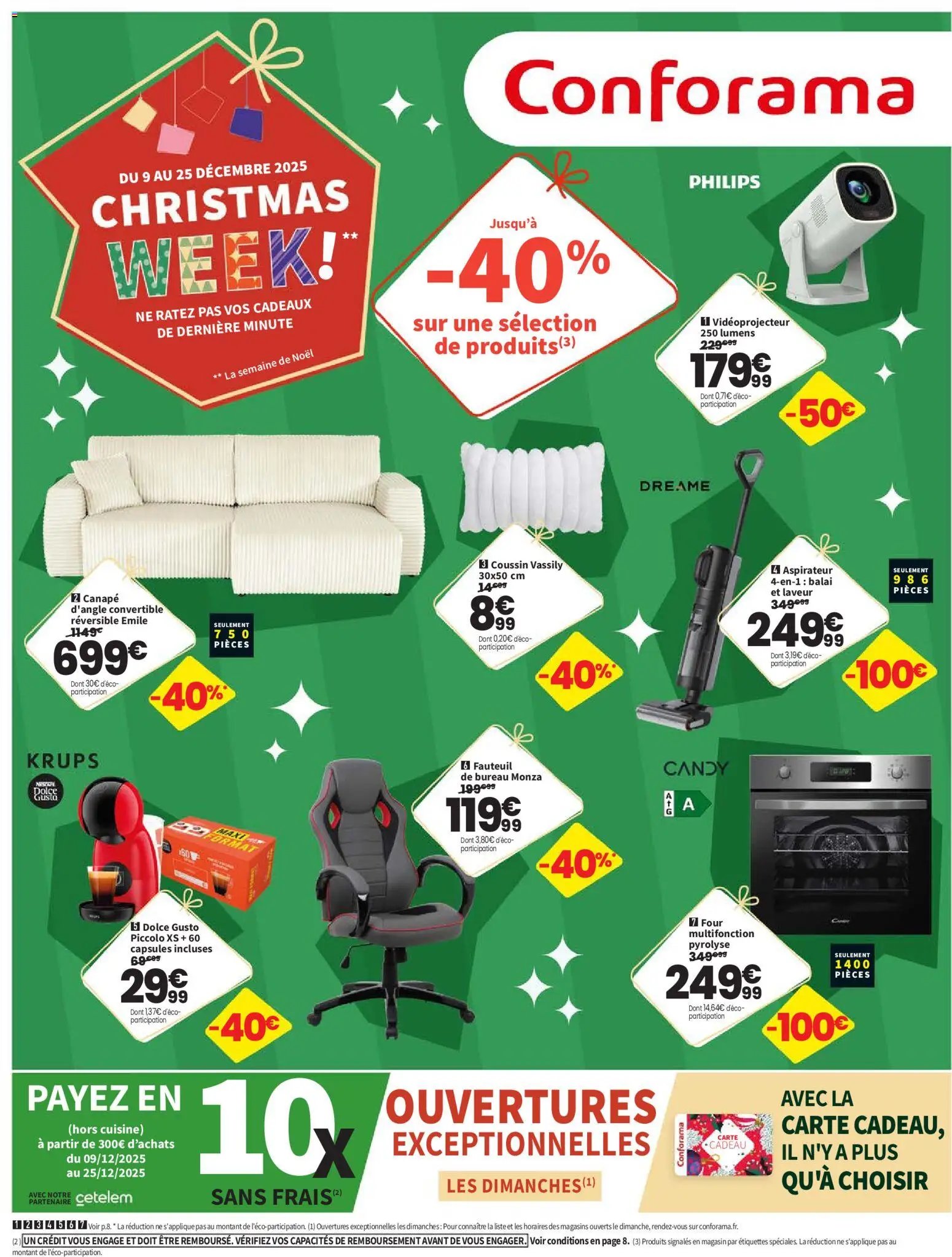 Conforama Christmas week (2025-12-09 - 2025-12-25)