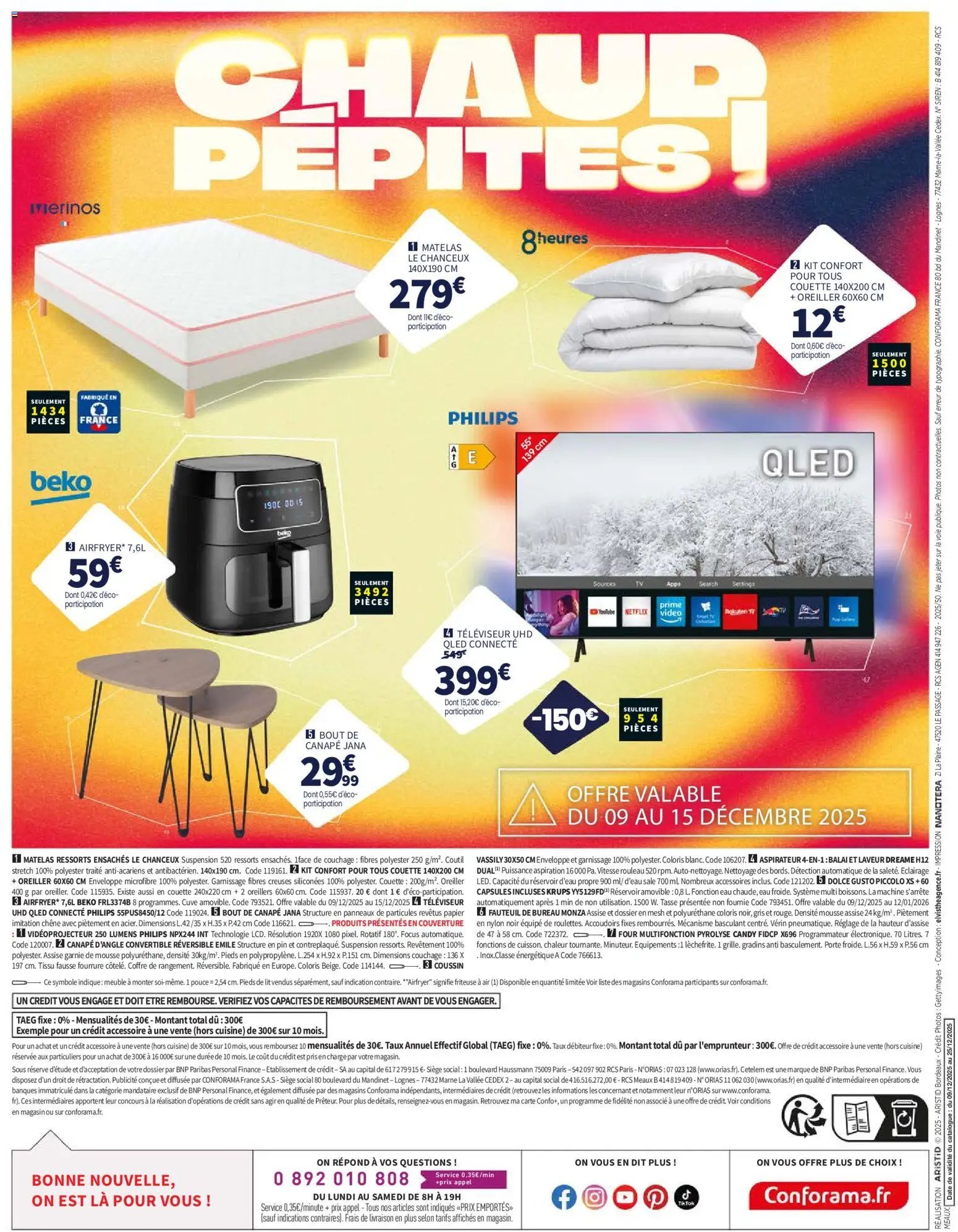 Conforama Christmas week (2025-12-09 - 2025-12-25)