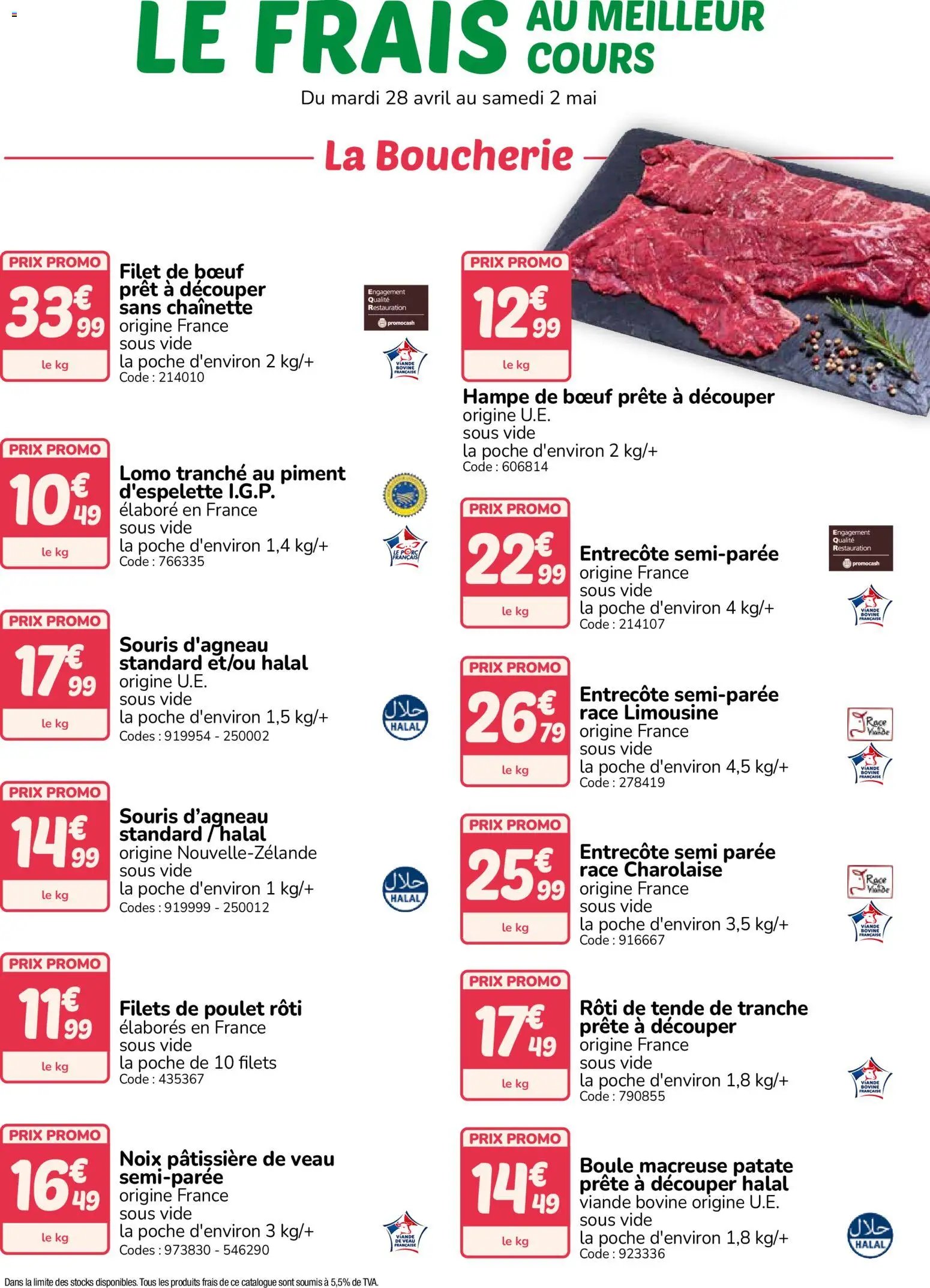 Promocash Meilleur cours