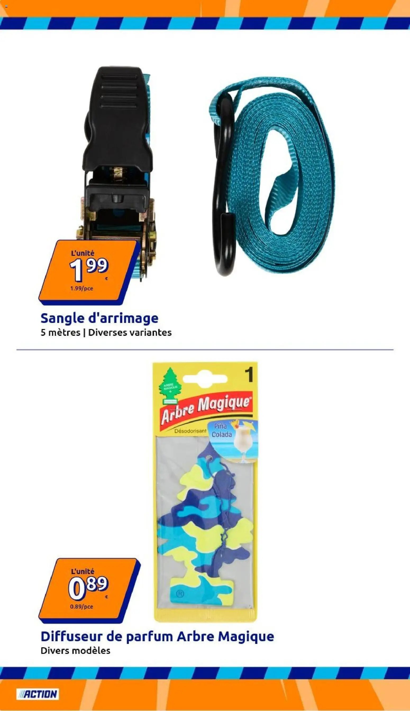 Action catalogue