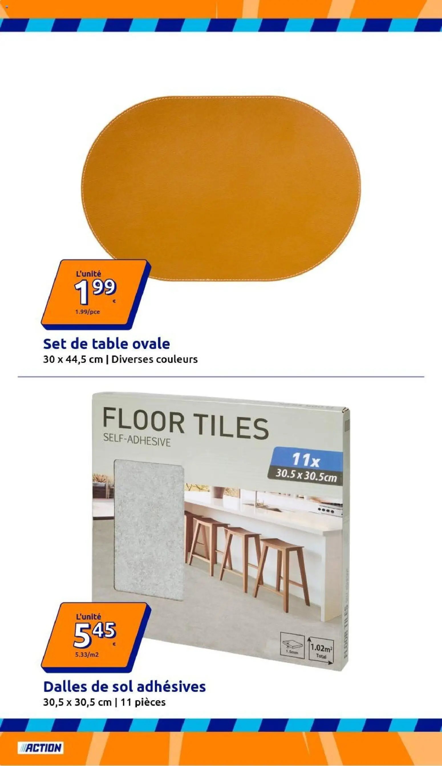 Action catalogue