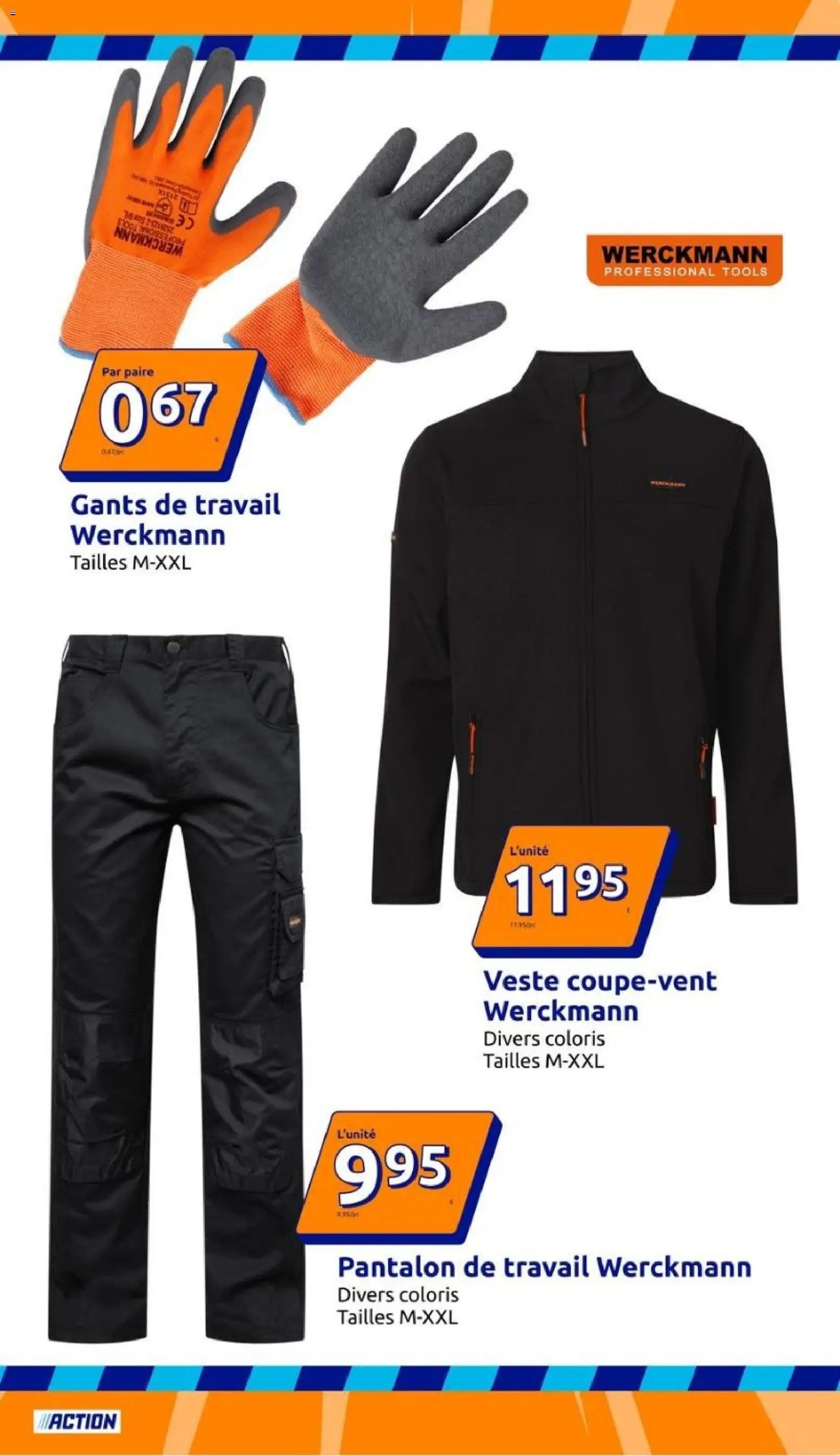 Action catalogue