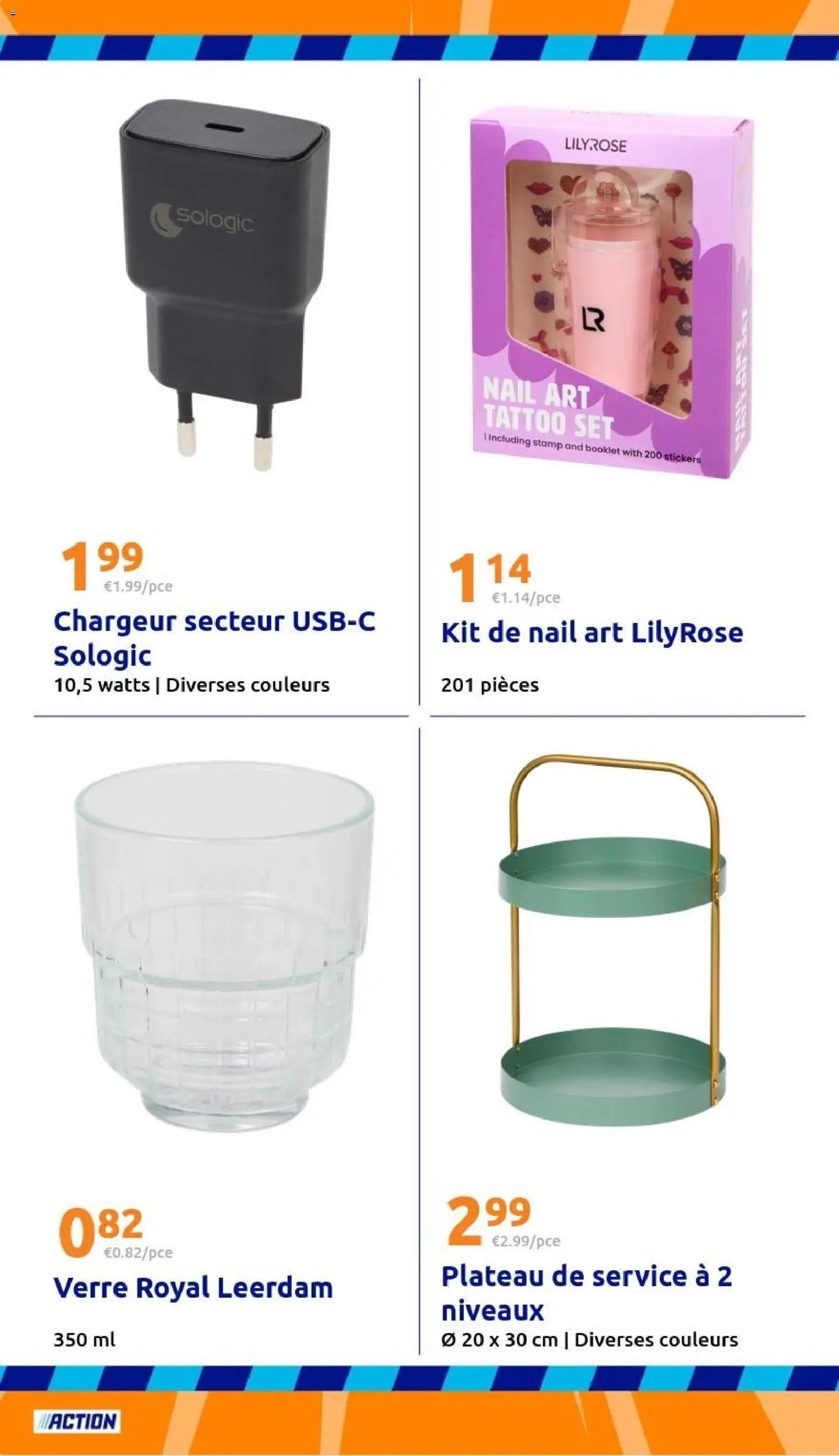 Action catalogue