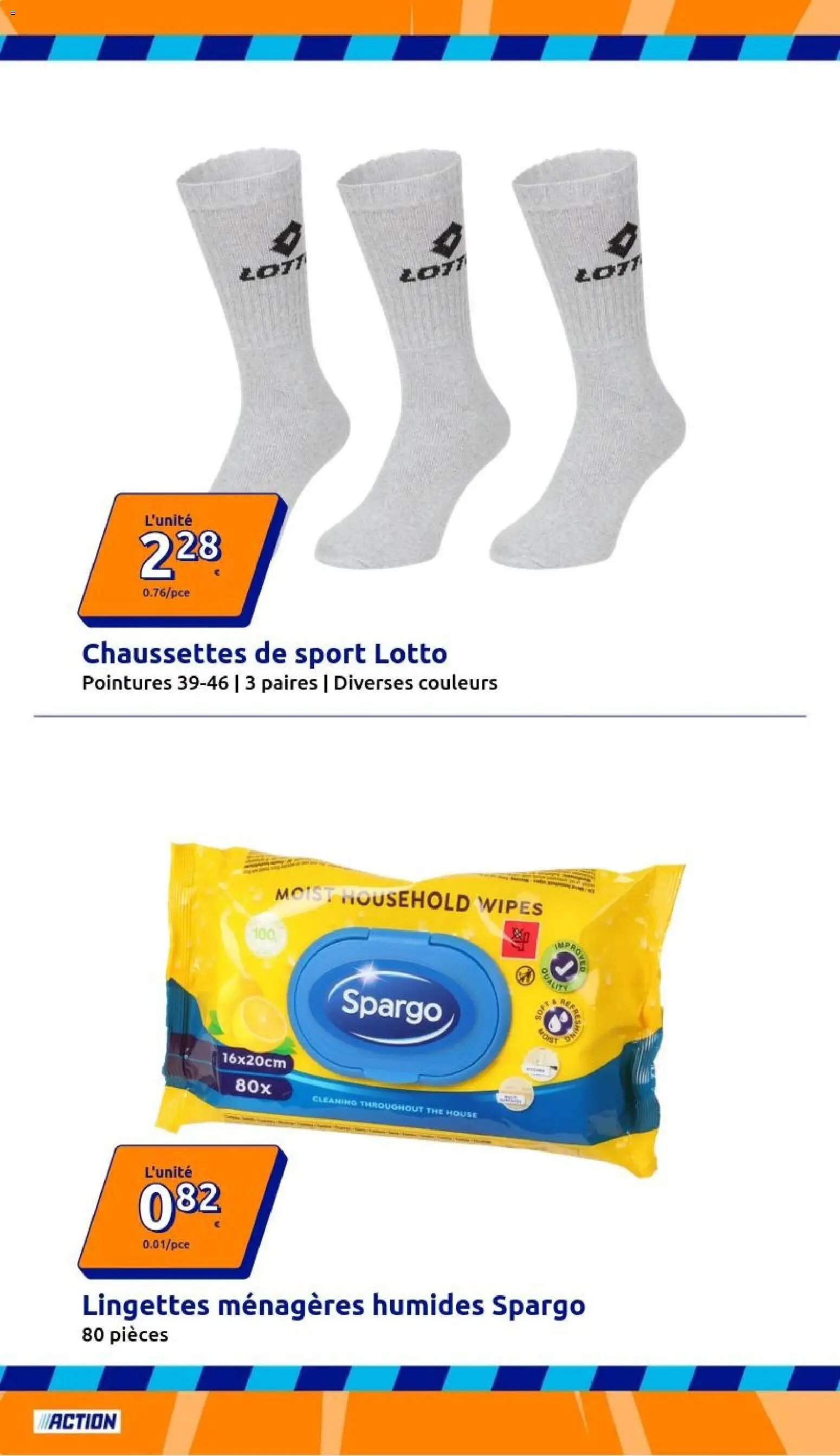 Action catalogue