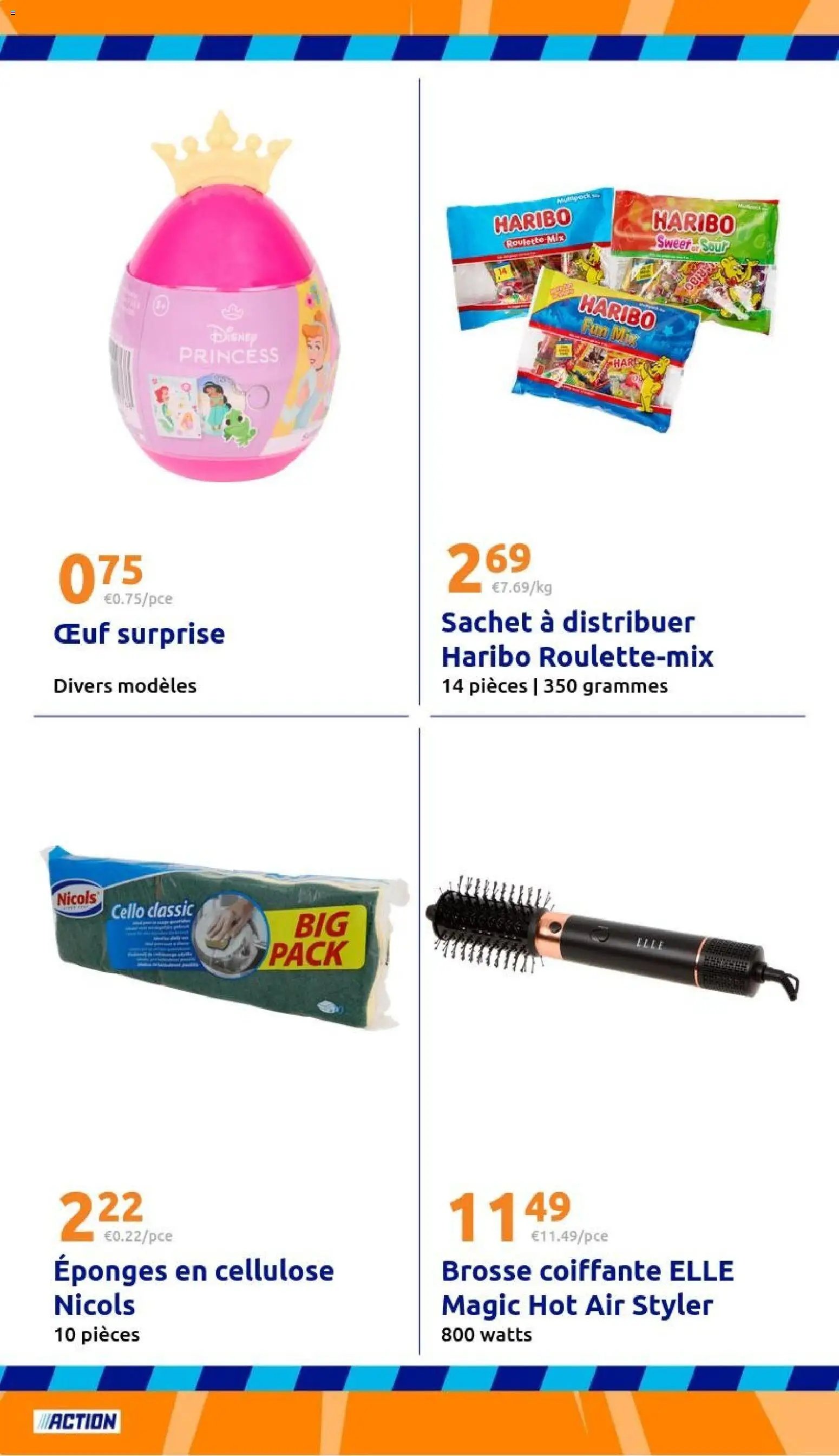 Action catalogue