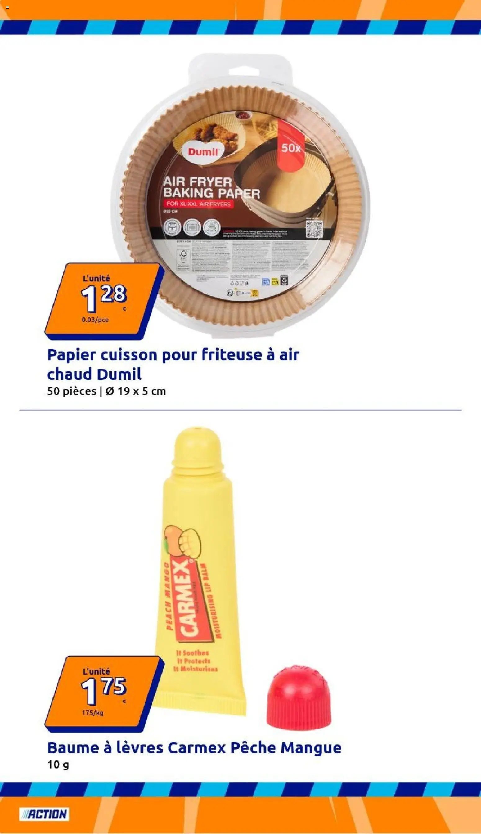 Action catalogue