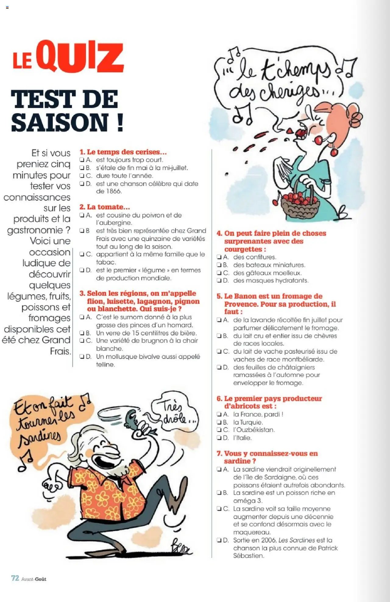 Grand Frais catalogue (2025-07-07 - 2025-09-01)