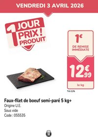 Promocash PROMO faux-filet