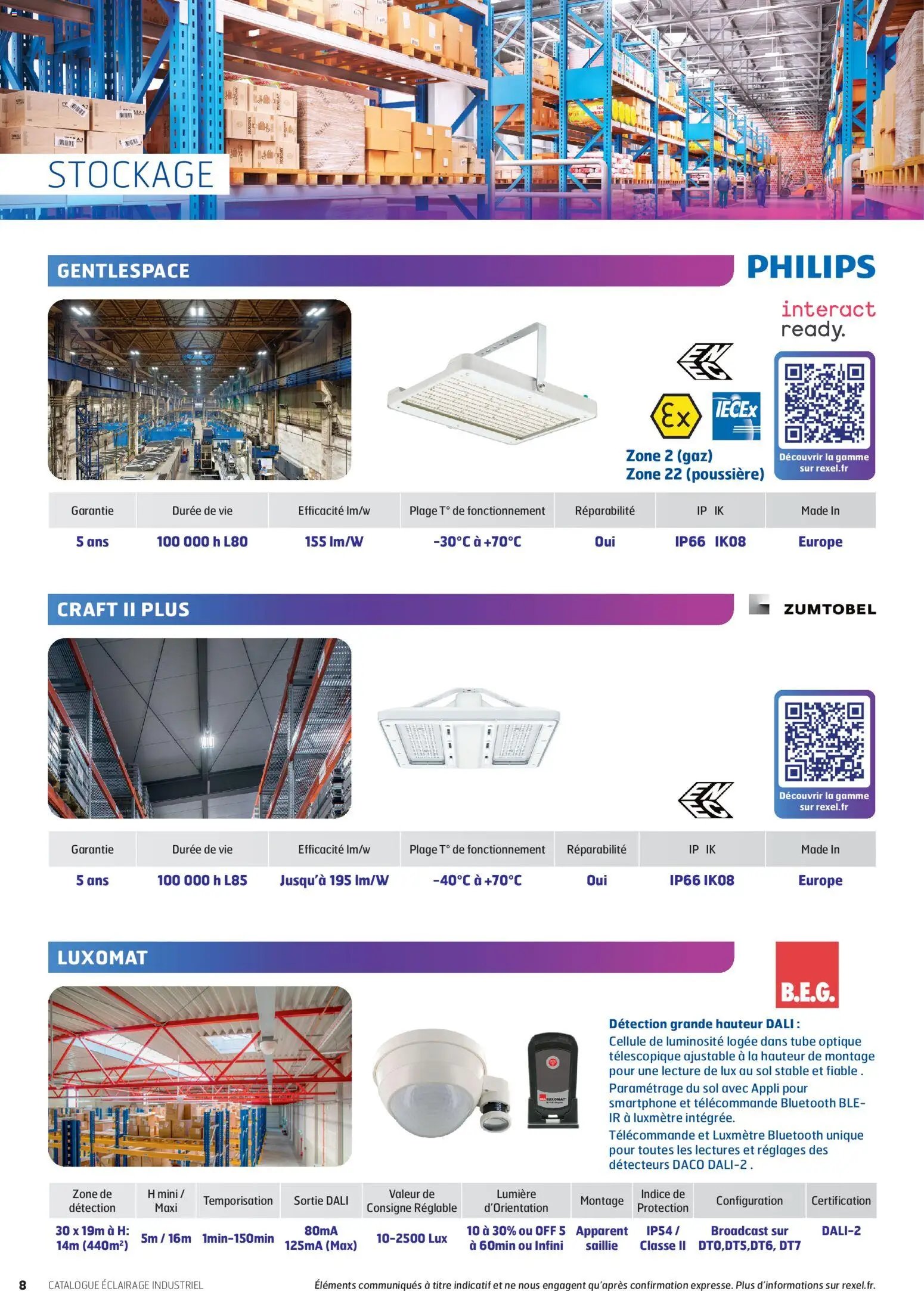 Rexel - éclairage industrie