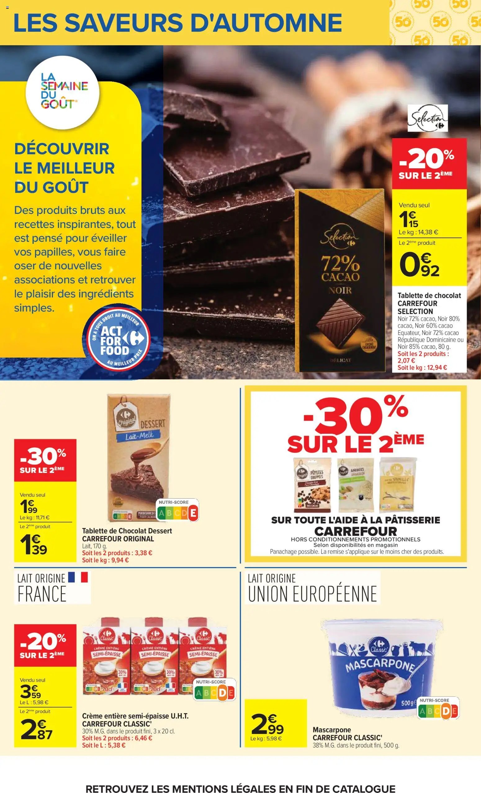 Carrefour Au coeur du goût