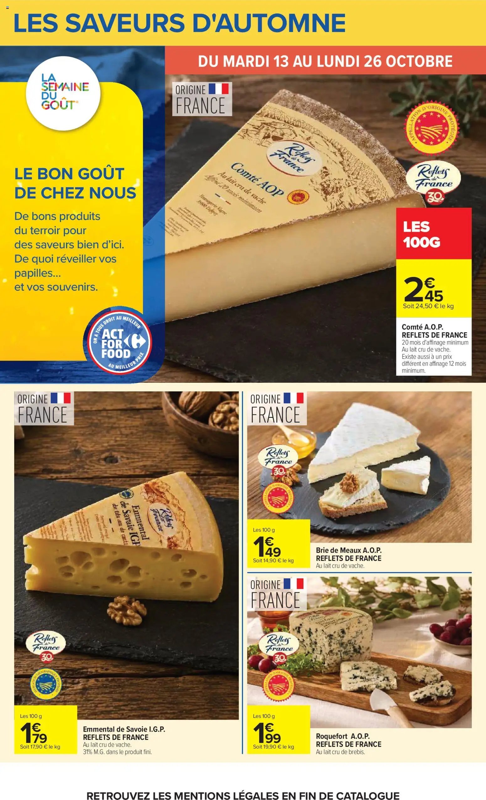 Carrefour Au coeur du goût