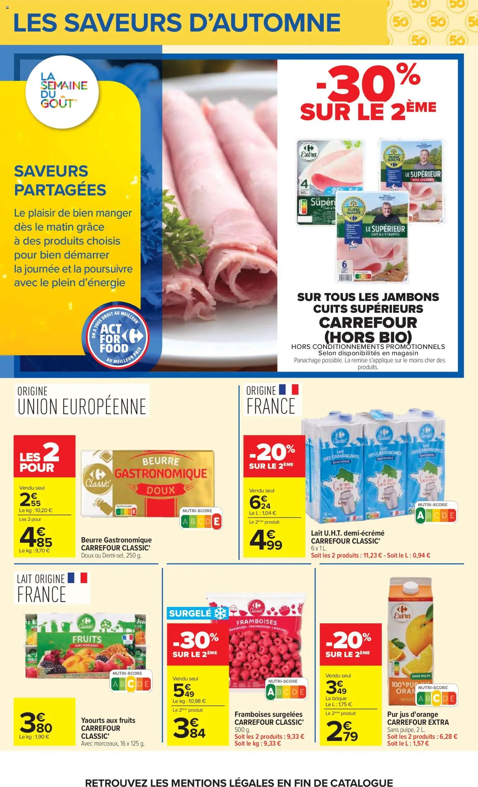 Carrefour Au coeur du goût