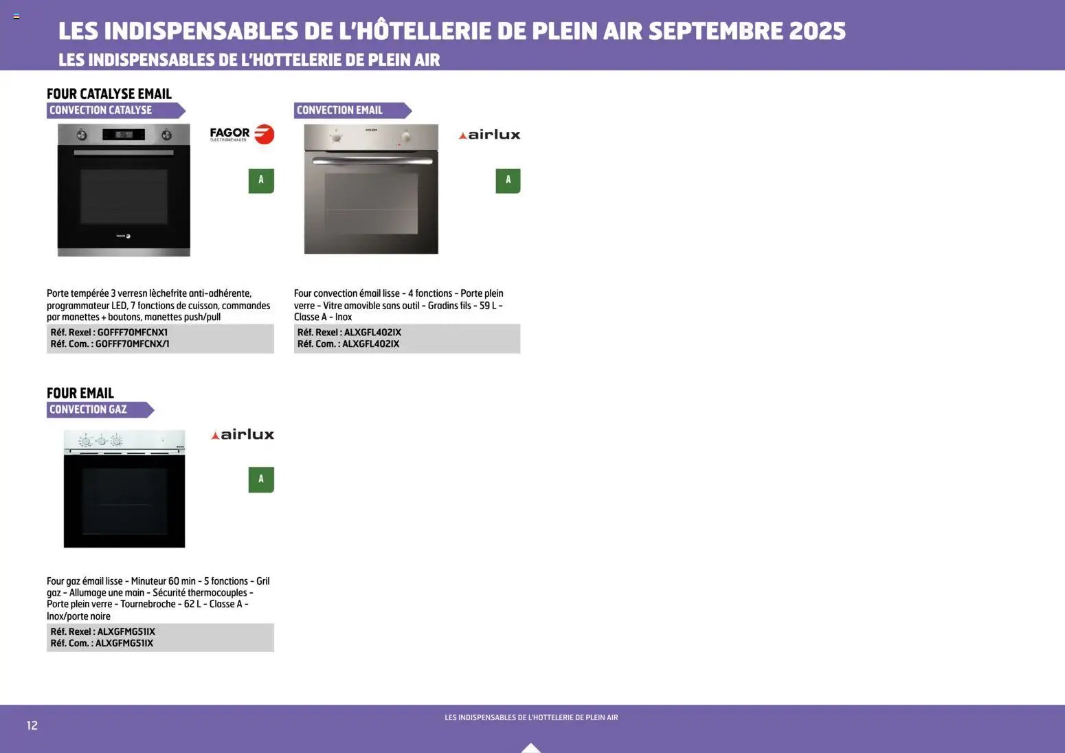 Rexel - Brochure les indispensables de l'Hôtellerie de Plein air (2025-11-26 - 2025-12-31)