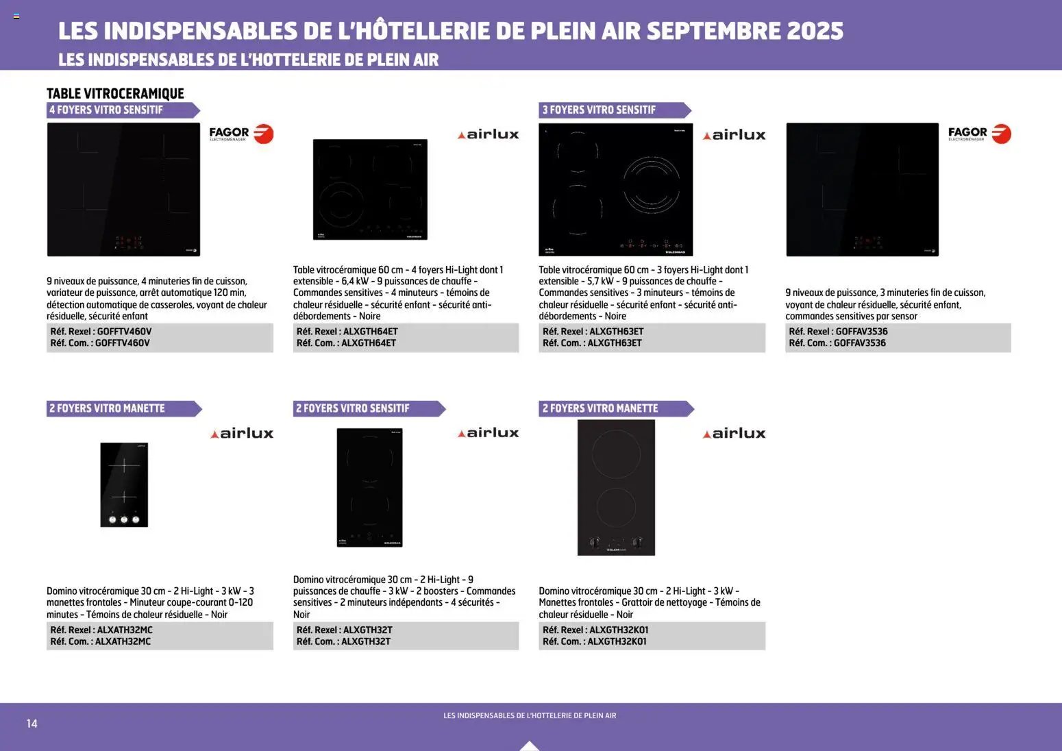 Rexel - Brochure les indispensables de l'Hôtellerie de Plein air (2025-11-26 - 2025-12-31)