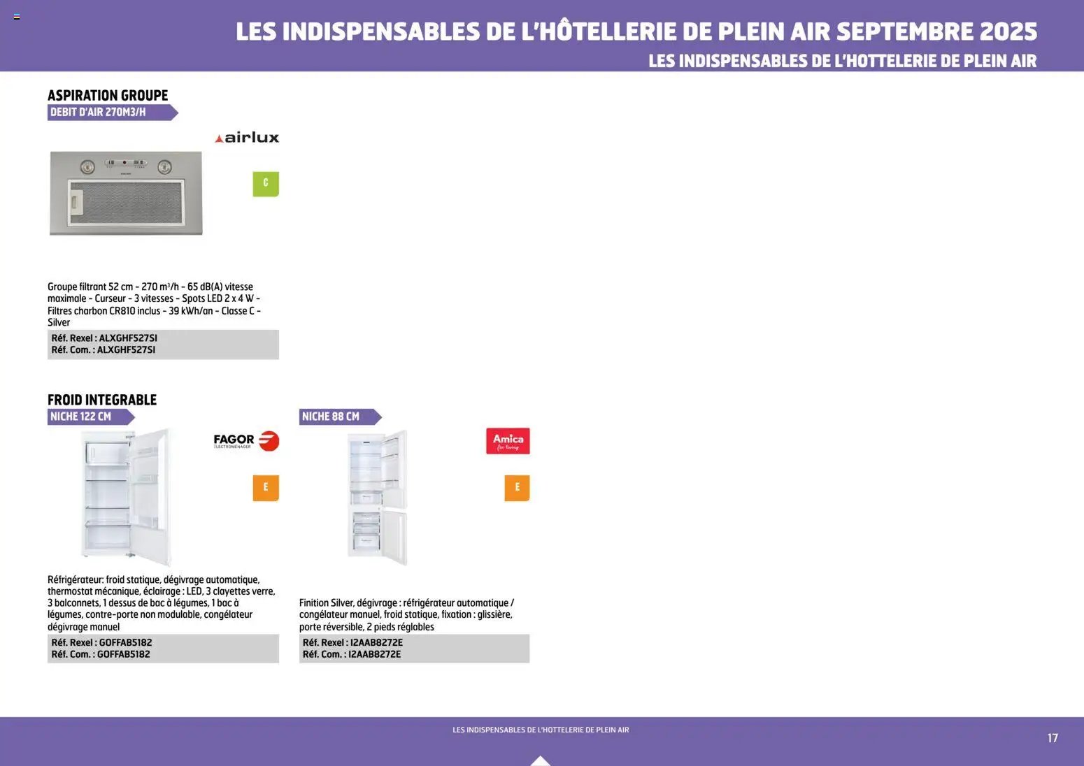 Rexel - Brochure les indispensables de l'Hôtellerie de Plein air (2025-11-26 - 2025-12-31)