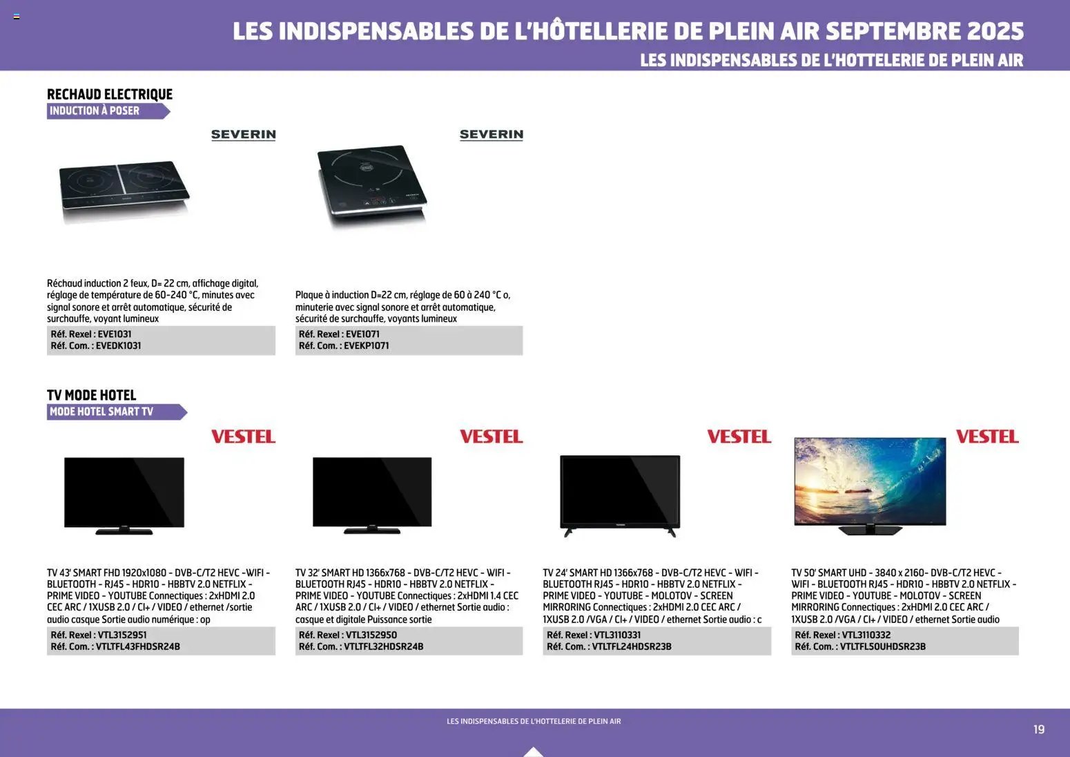 Rexel - Brochure les indispensables de l'Hôtellerie de Plein air (2025-11-26 - 2025-12-31)