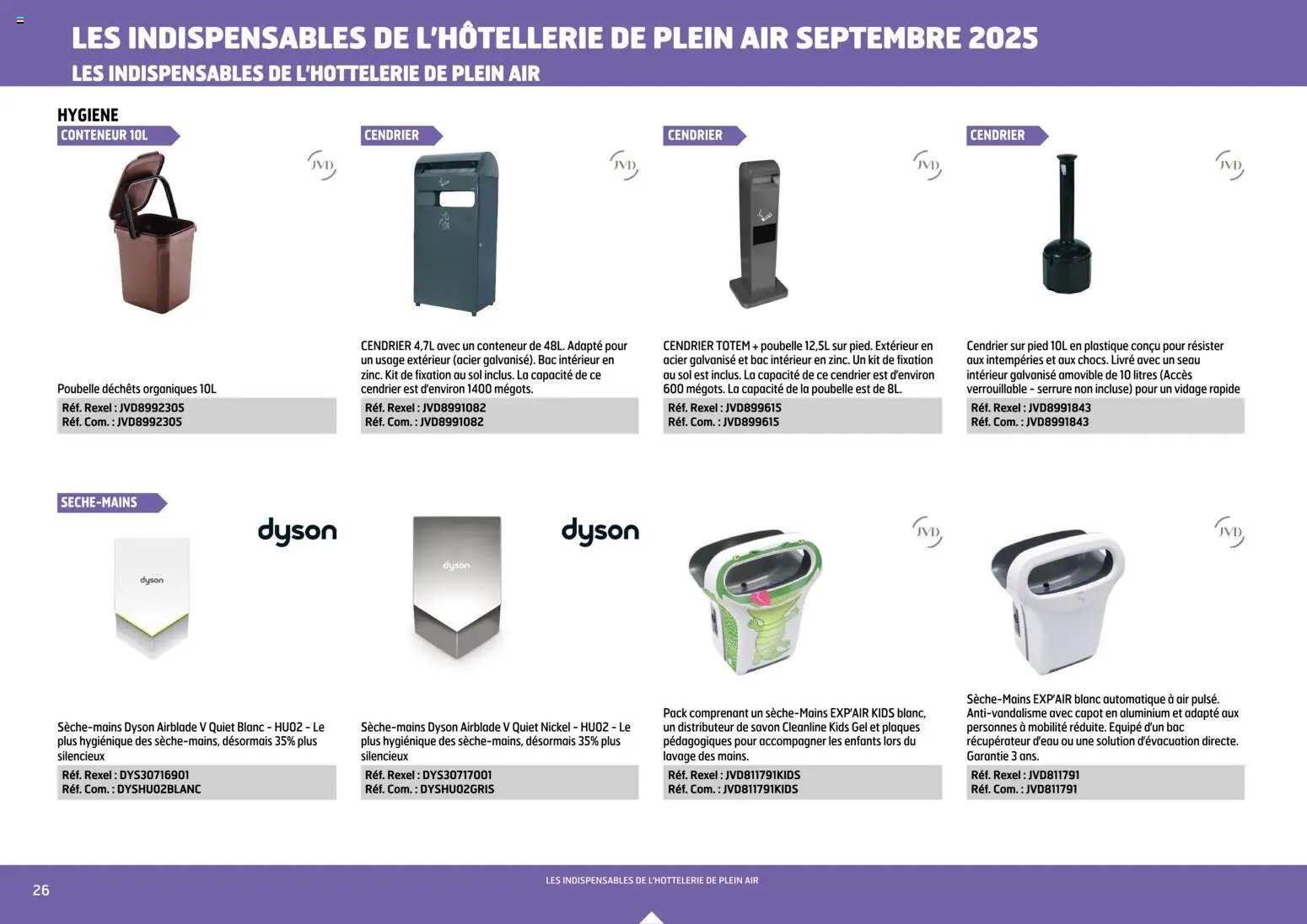 Rexel - Brochure les indispensables de l'Hôtellerie de Plein air (2025-11-26 - 2025-12-31)