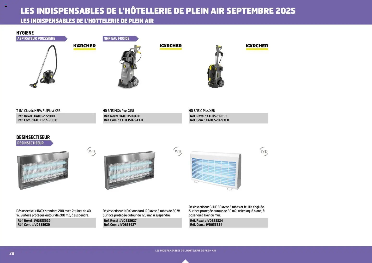 Rexel - Brochure les indispensables de l'Hôtellerie de Plein air (2025-11-26 - 2025-12-31)
