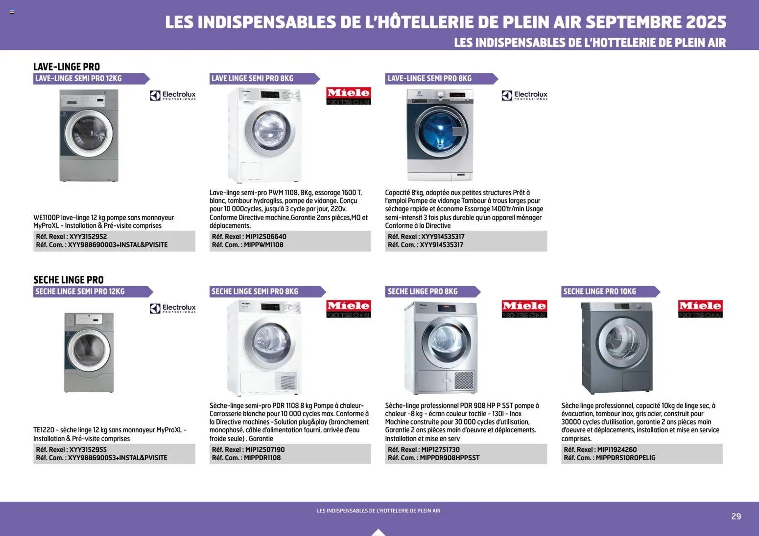 Rexel - Brochure les indispensables de l'Hôtellerie de Plein air (2025-11-26 - 2025-12-31)