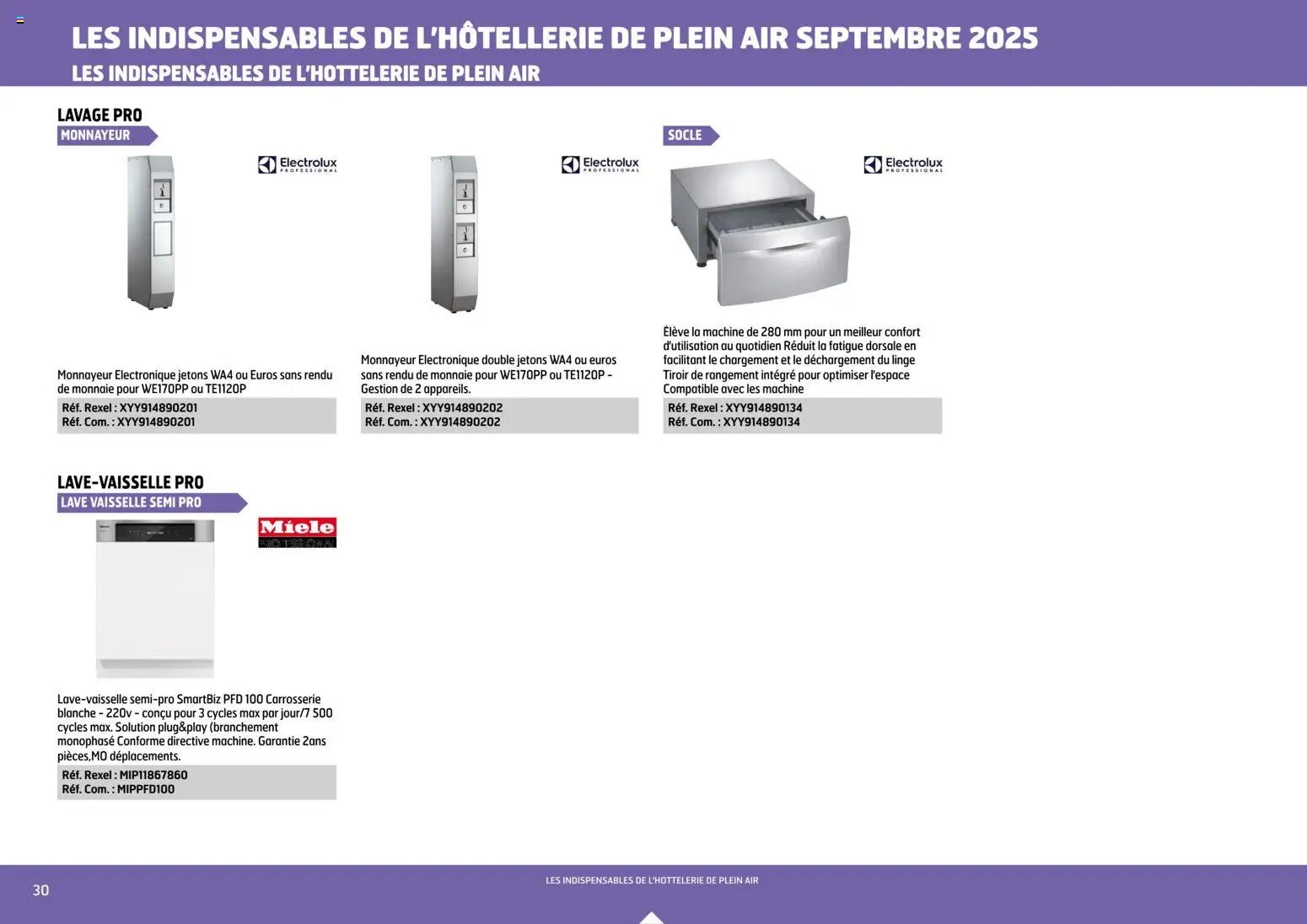 Rexel - Brochure les indispensables de l'Hôtellerie de Plein air (2025-11-26 - 2025-12-31)