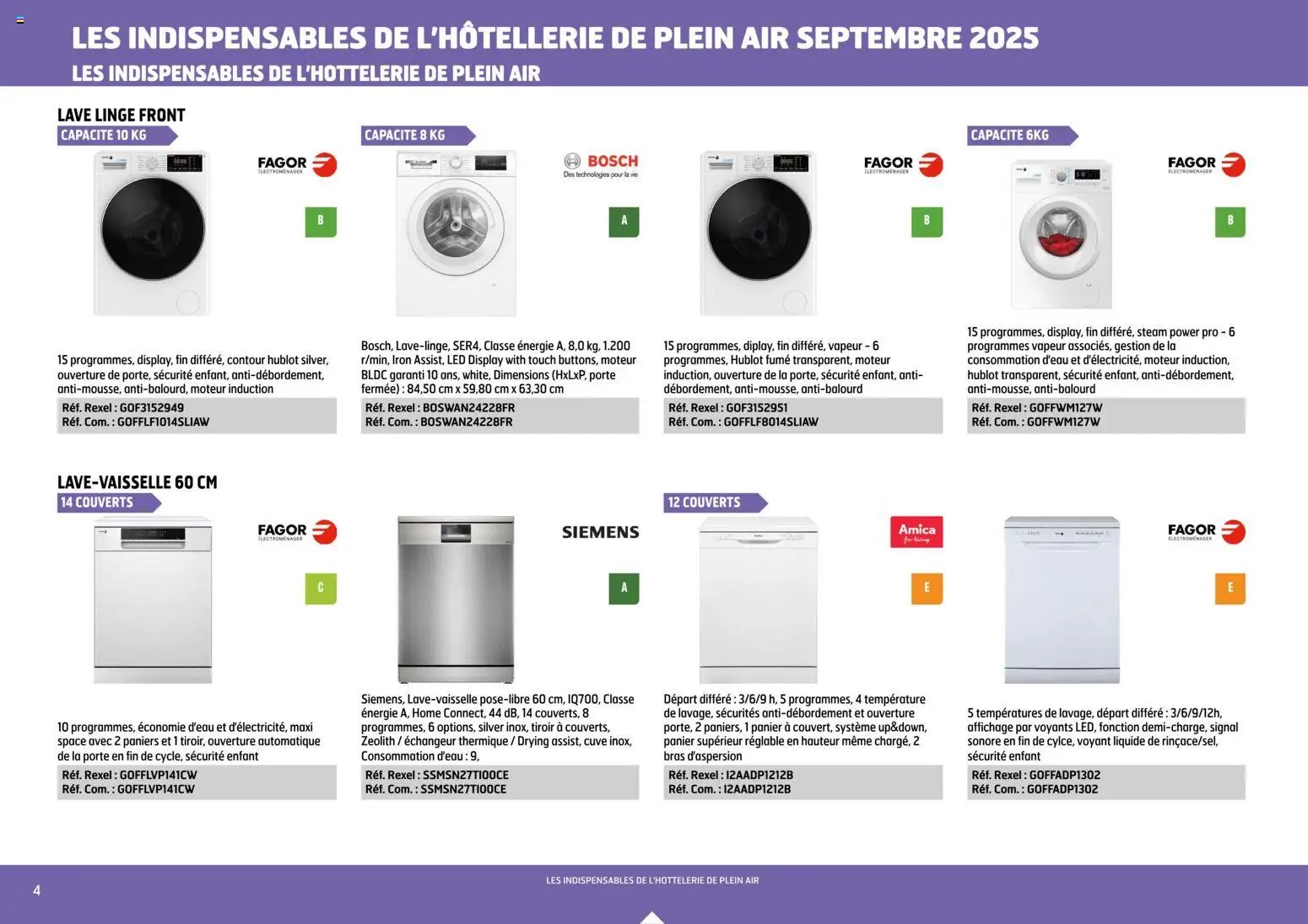 Rexel - Brochure les indispensables de l'Hôtellerie de Plein air (2025-11-26 - 2025-12-31)
