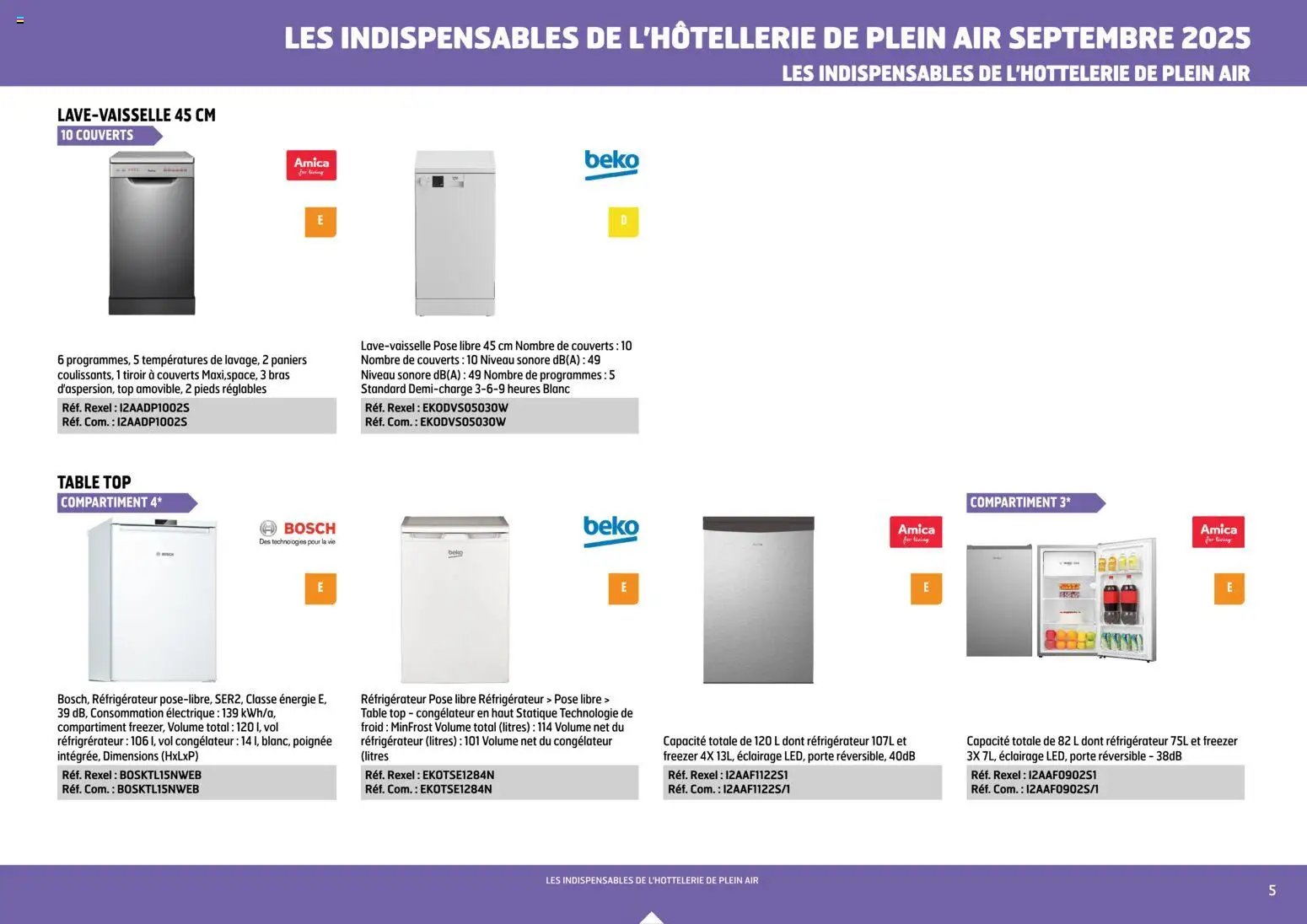Rexel - Brochure les indispensables de l'Hôtellerie de Plein air (2025-11-26 - 2025-12-31)