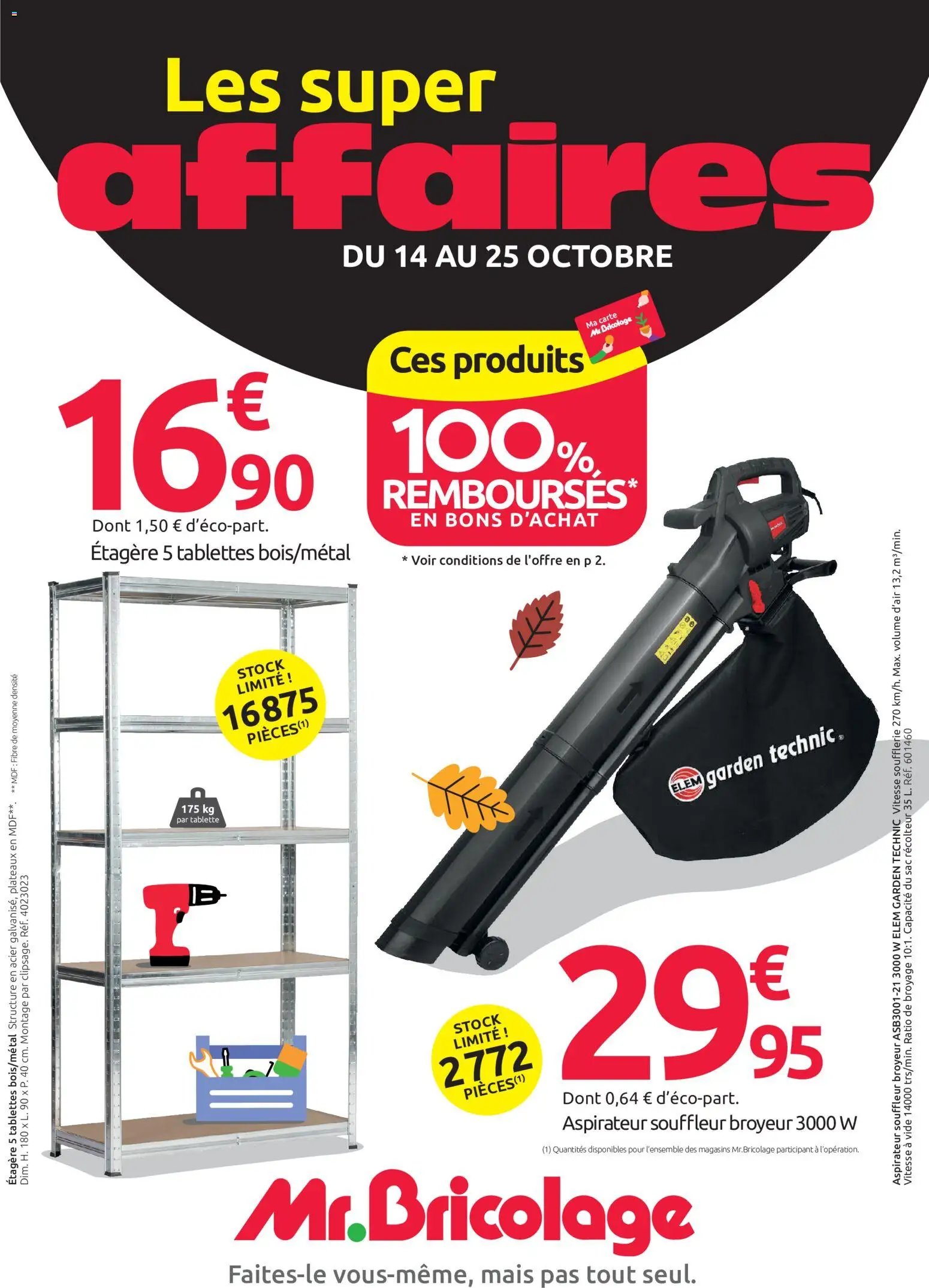 Mr. Bricolage catalogue