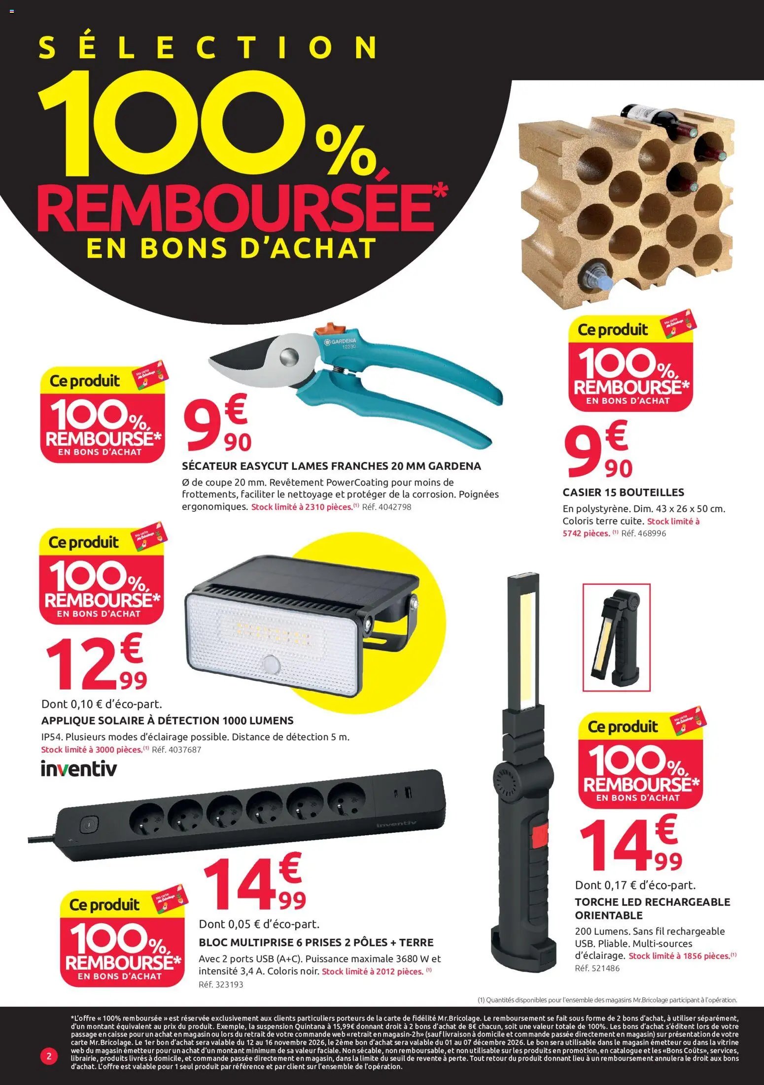 Mr. Bricolage catalogue
