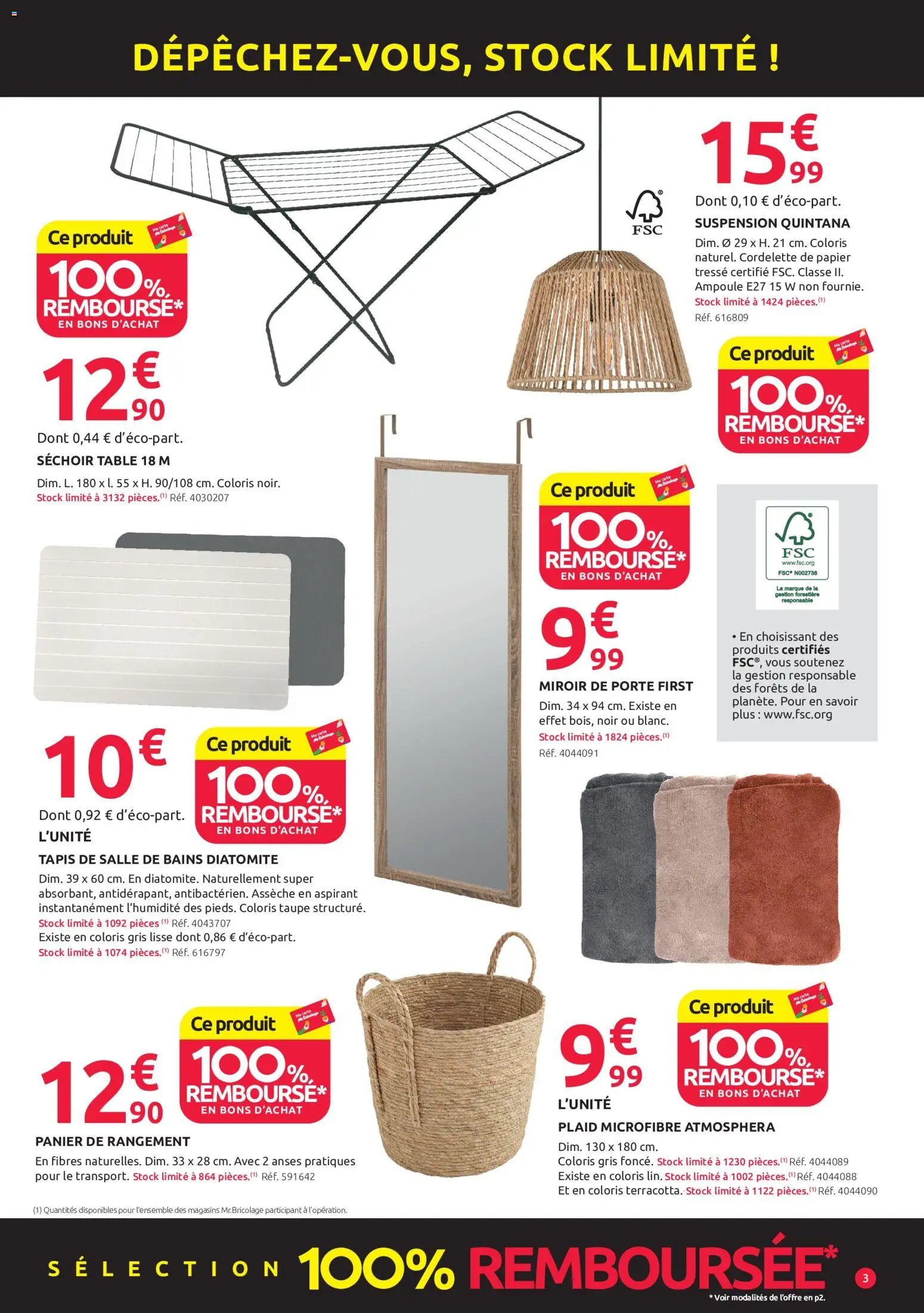 Mr. Bricolage catalogue