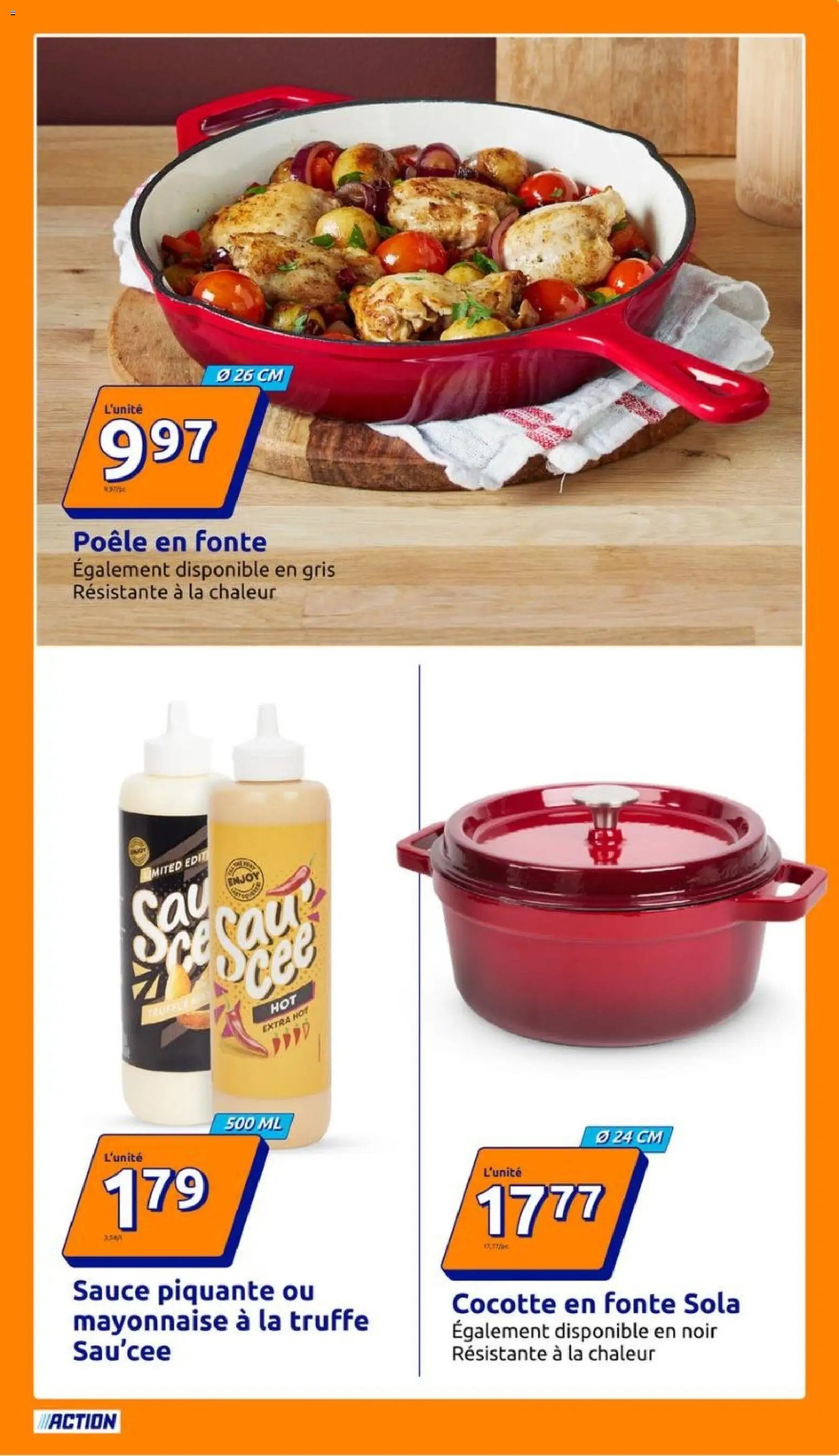 Action catalogue de la semaine 51