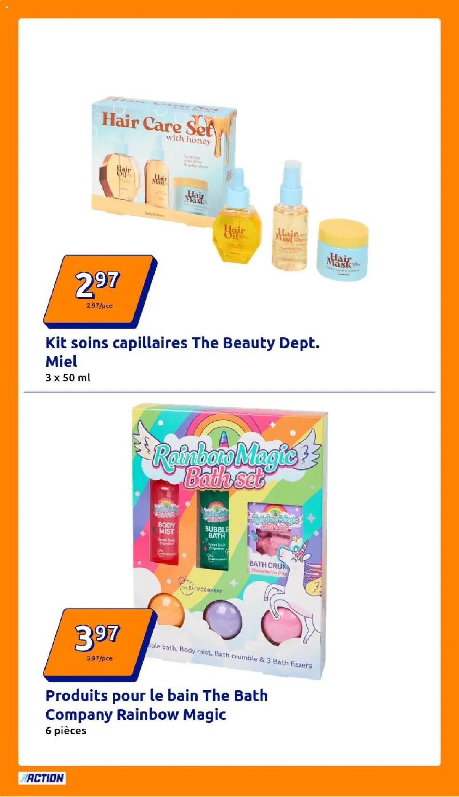 Action catalogue de la semaine 51