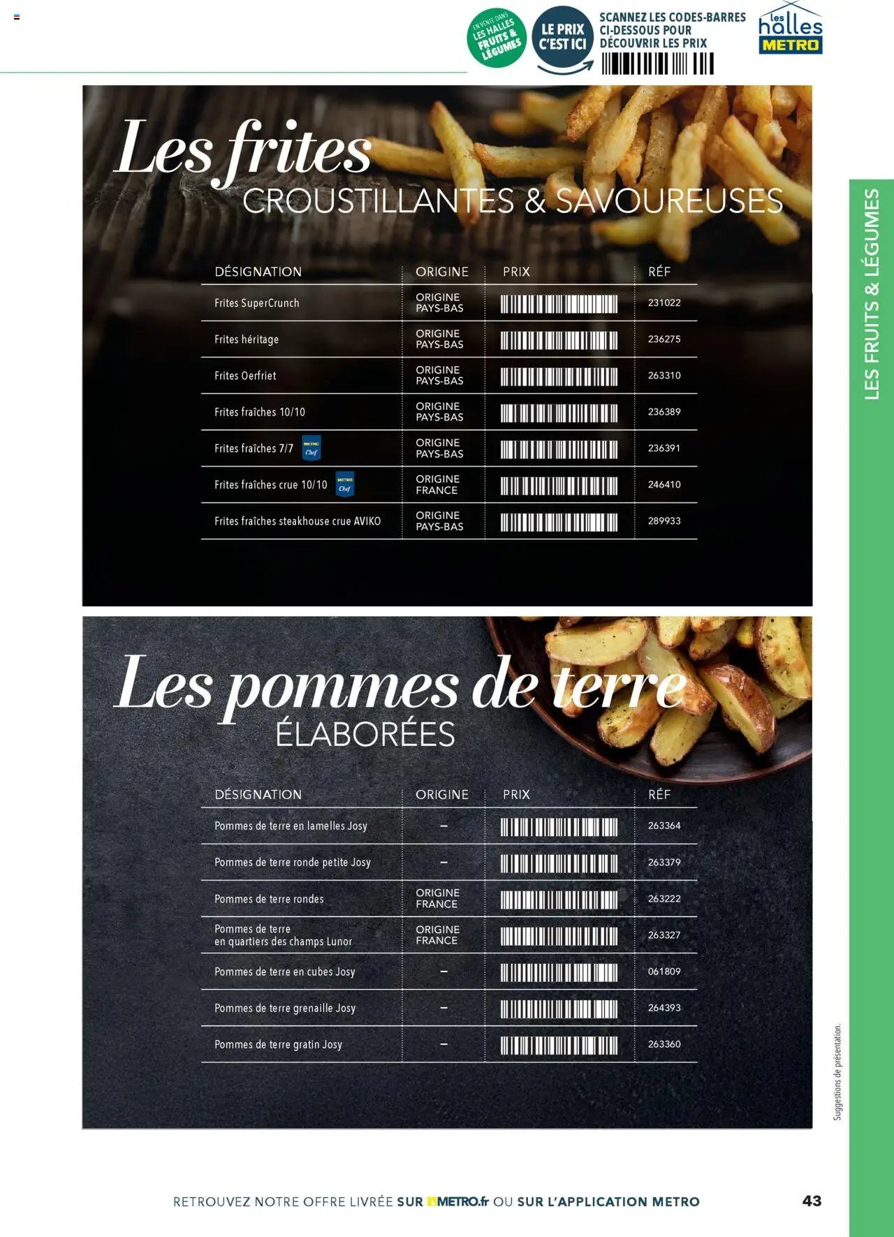 #METRO Restauration a table (2025-03-02 - 2025-12-31)