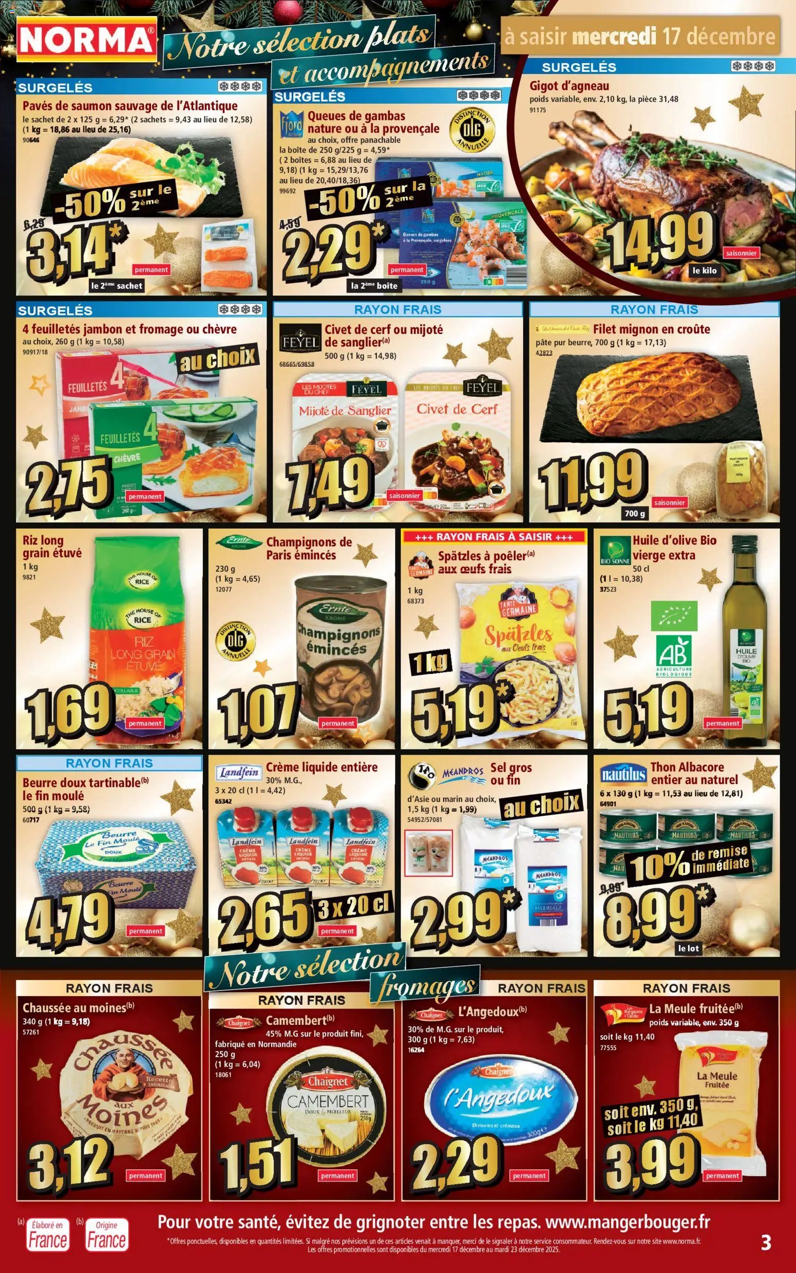 Norma catalogue (2025-12-17 - 2025-12-21)