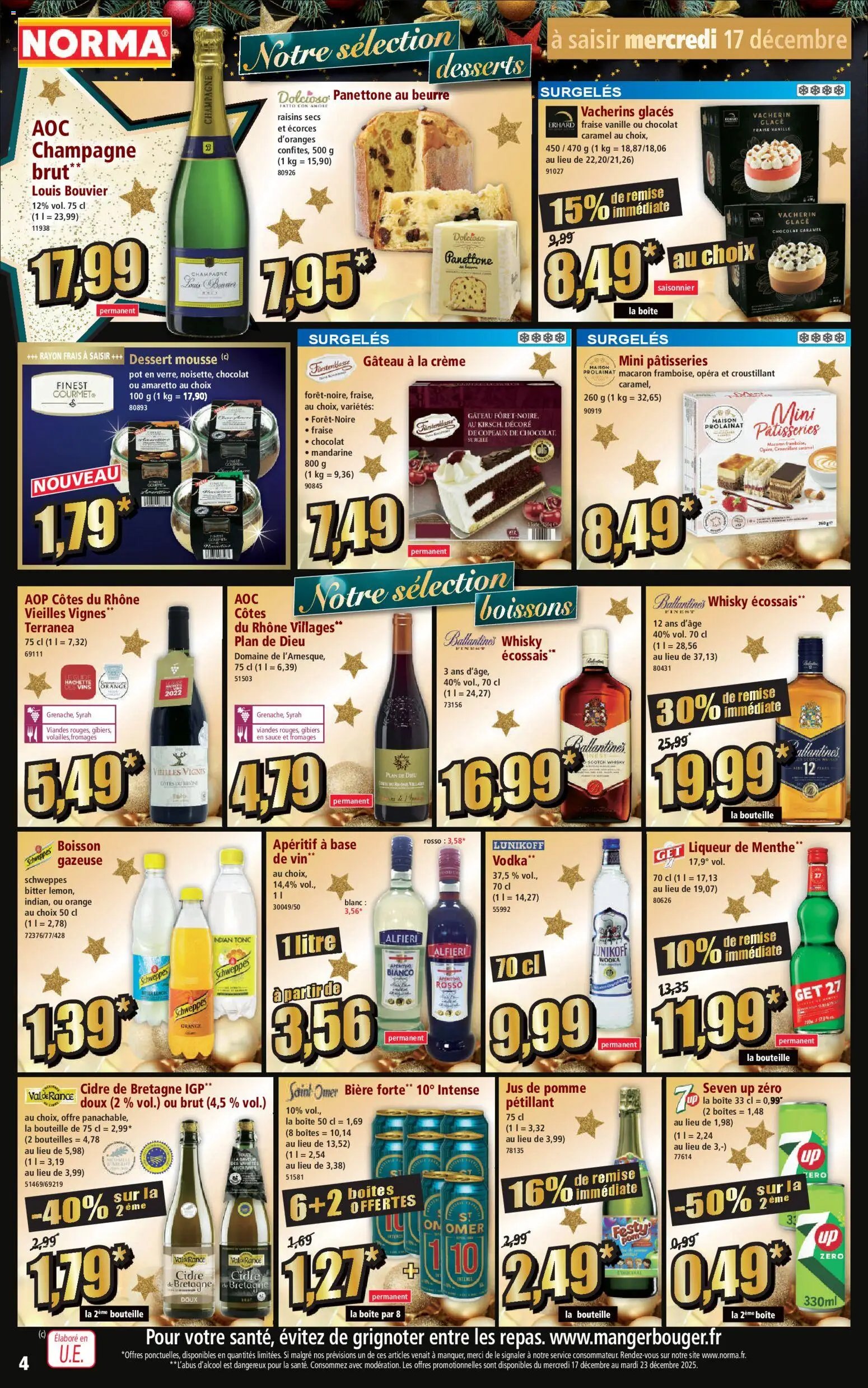 Norma catalogue (2025-12-17 - 2025-12-21)