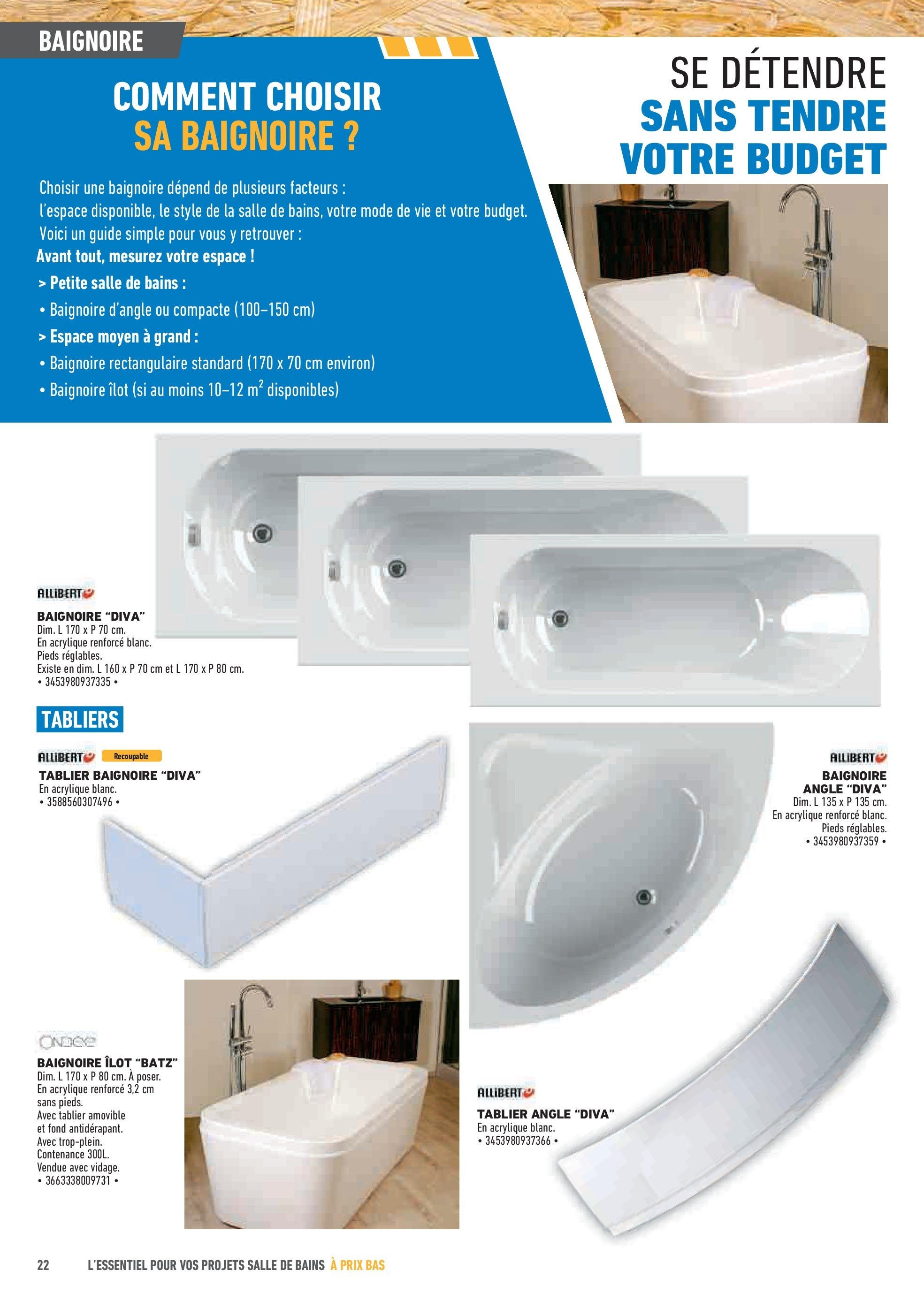 Brico Cash - Repensons votre salle de bains sans vous ruiner