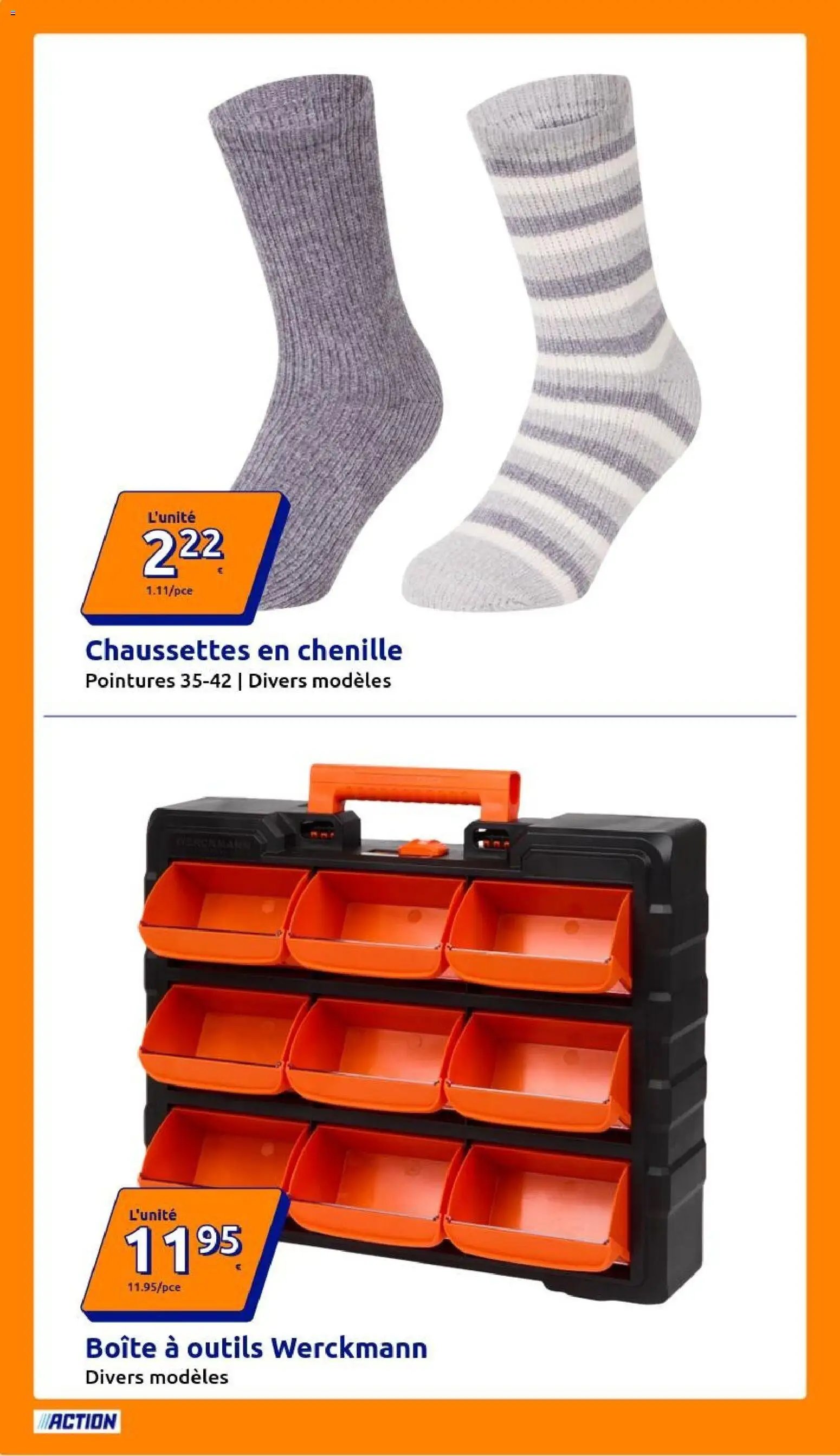 Action catalogue
