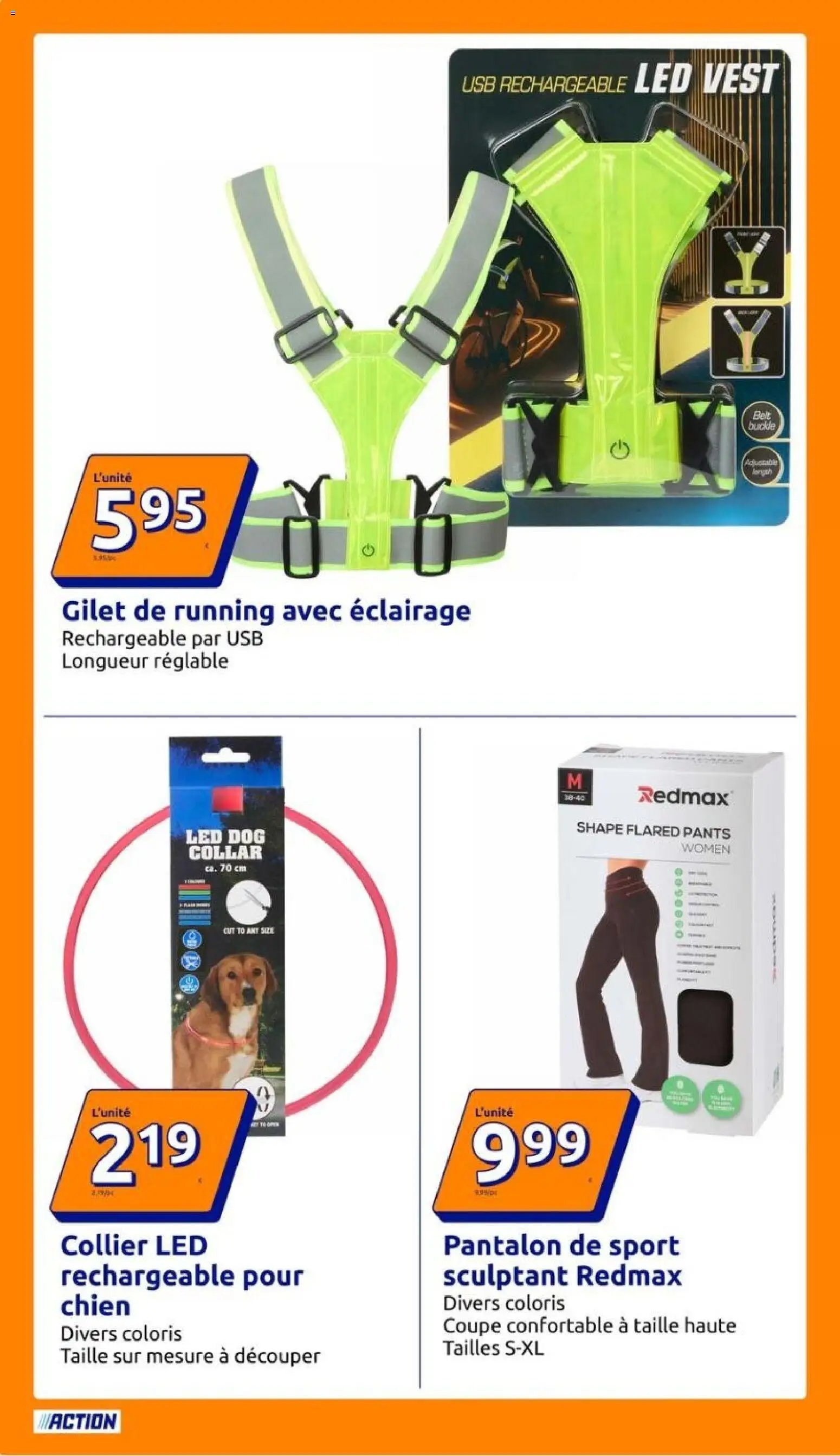 Action catalogue