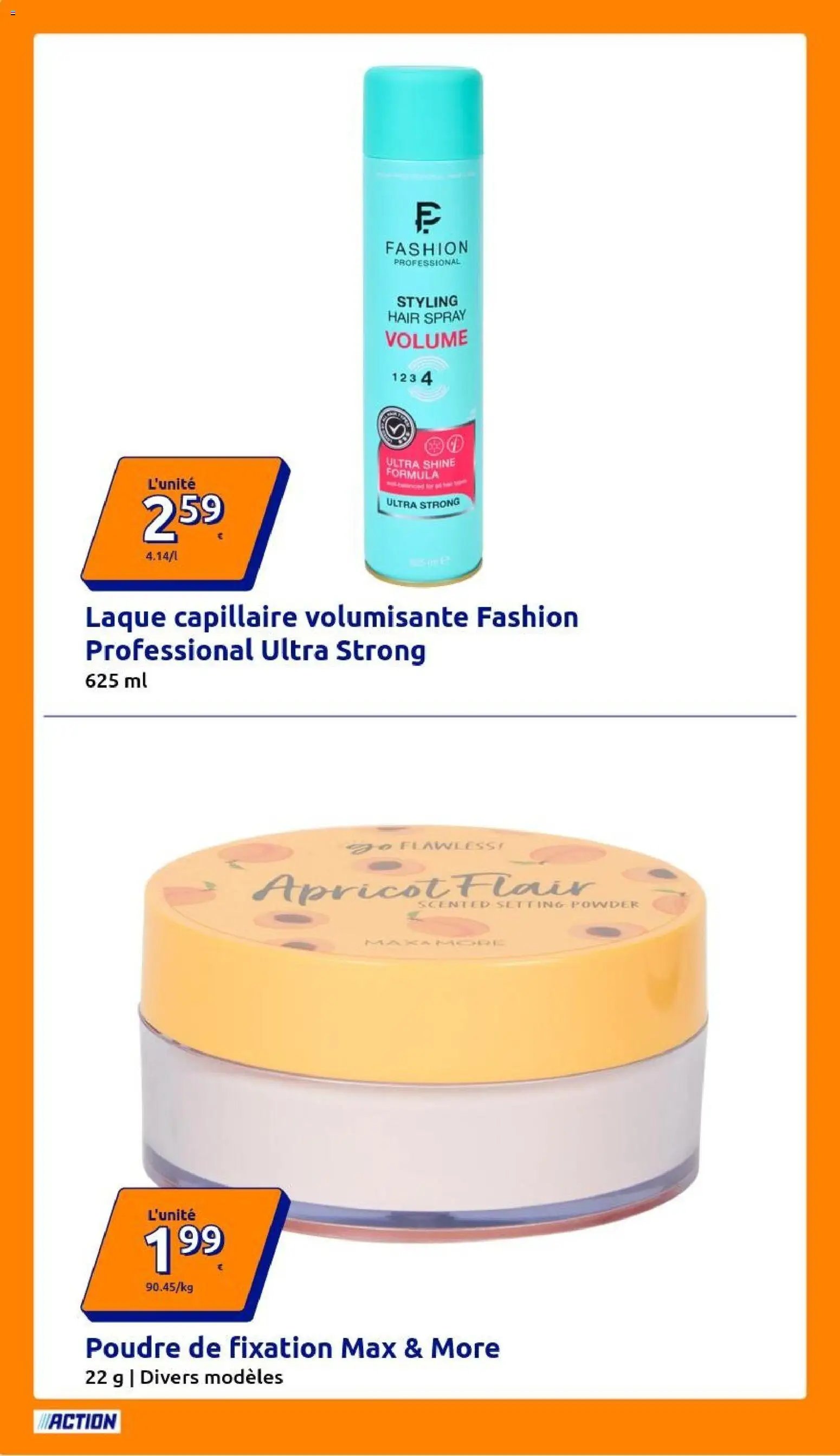 Action catalogue