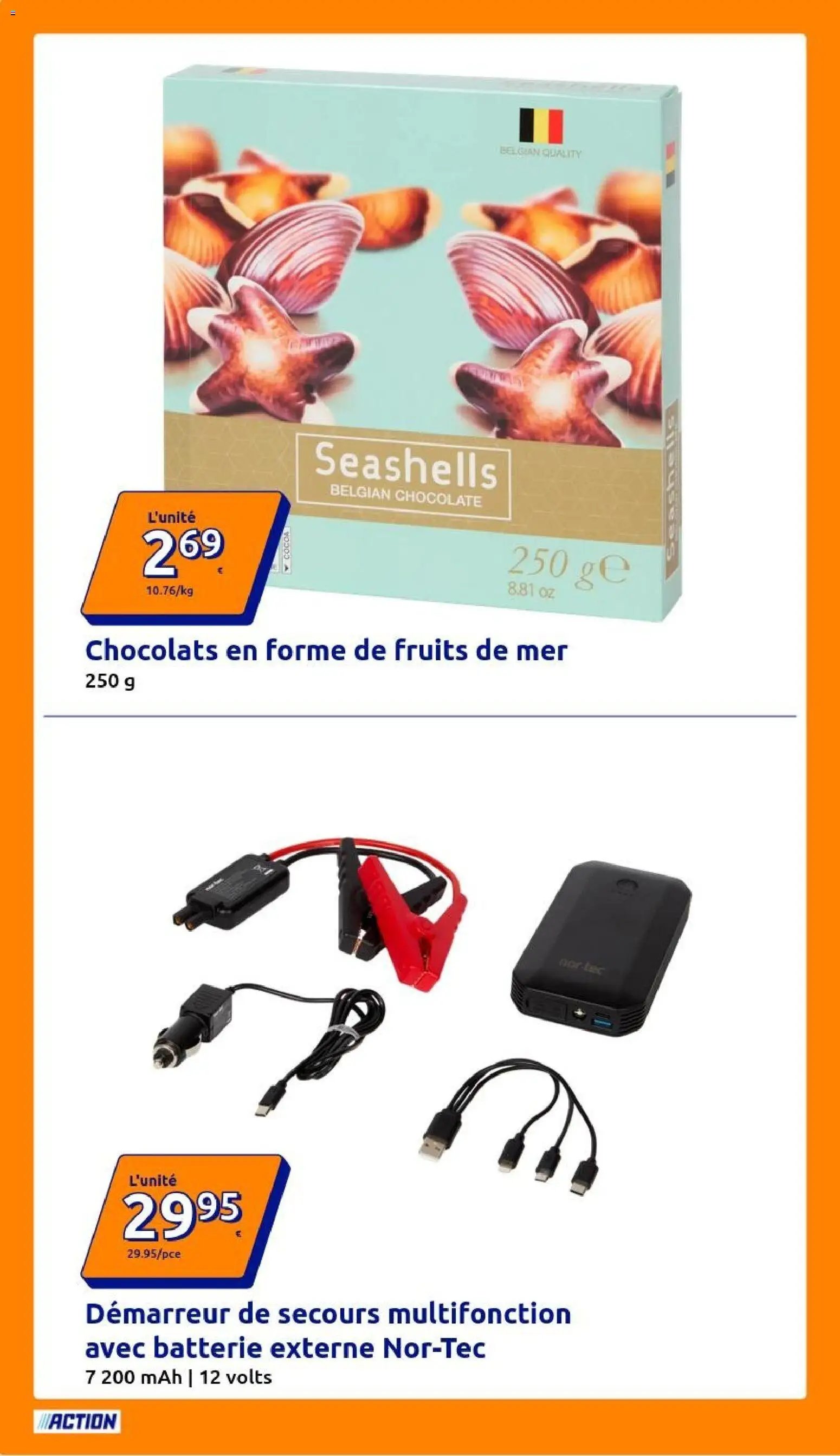 Action catalogue