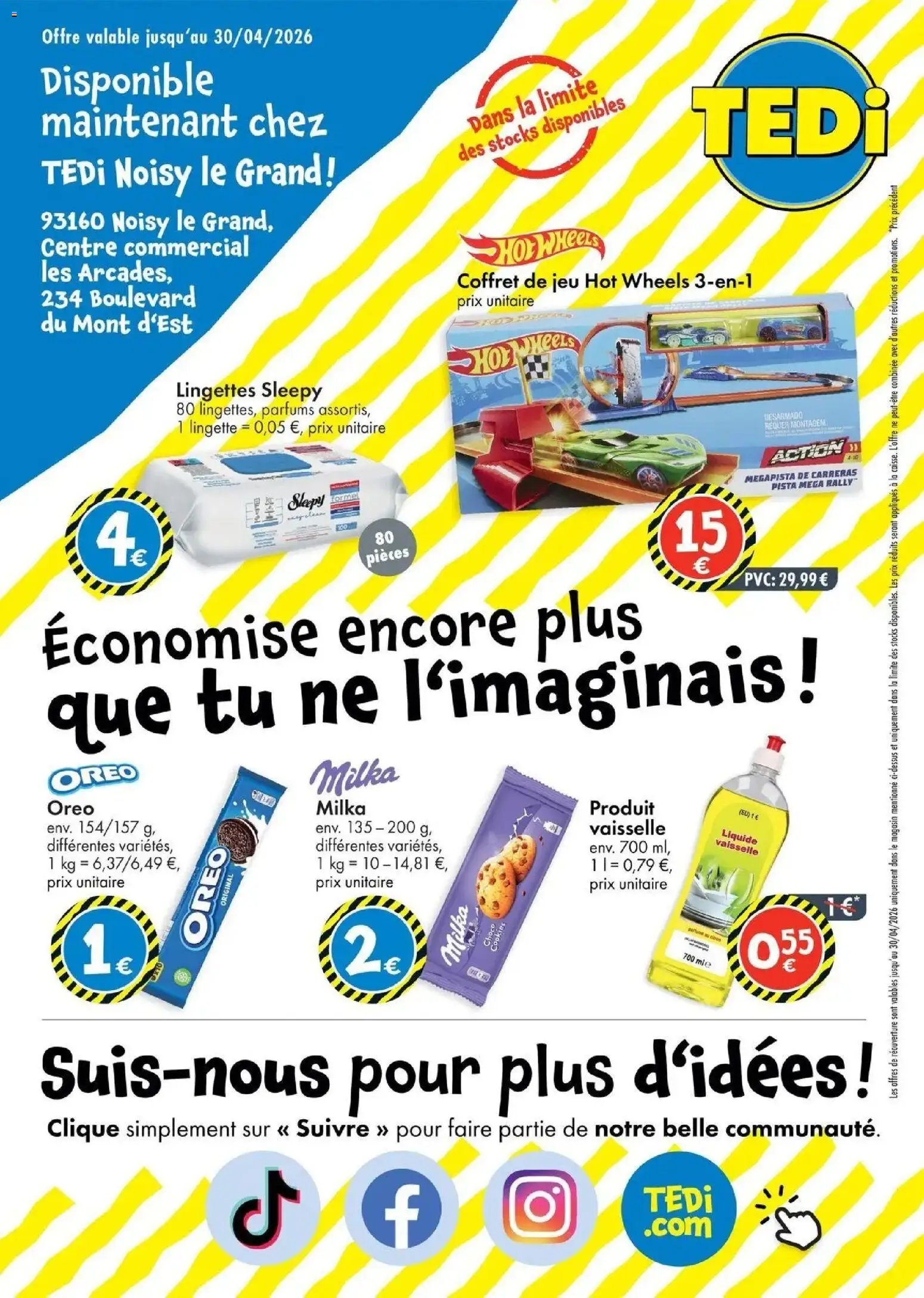 TEDi - TEDi: Découvrez les nouvelles offres - Noisy le Grand