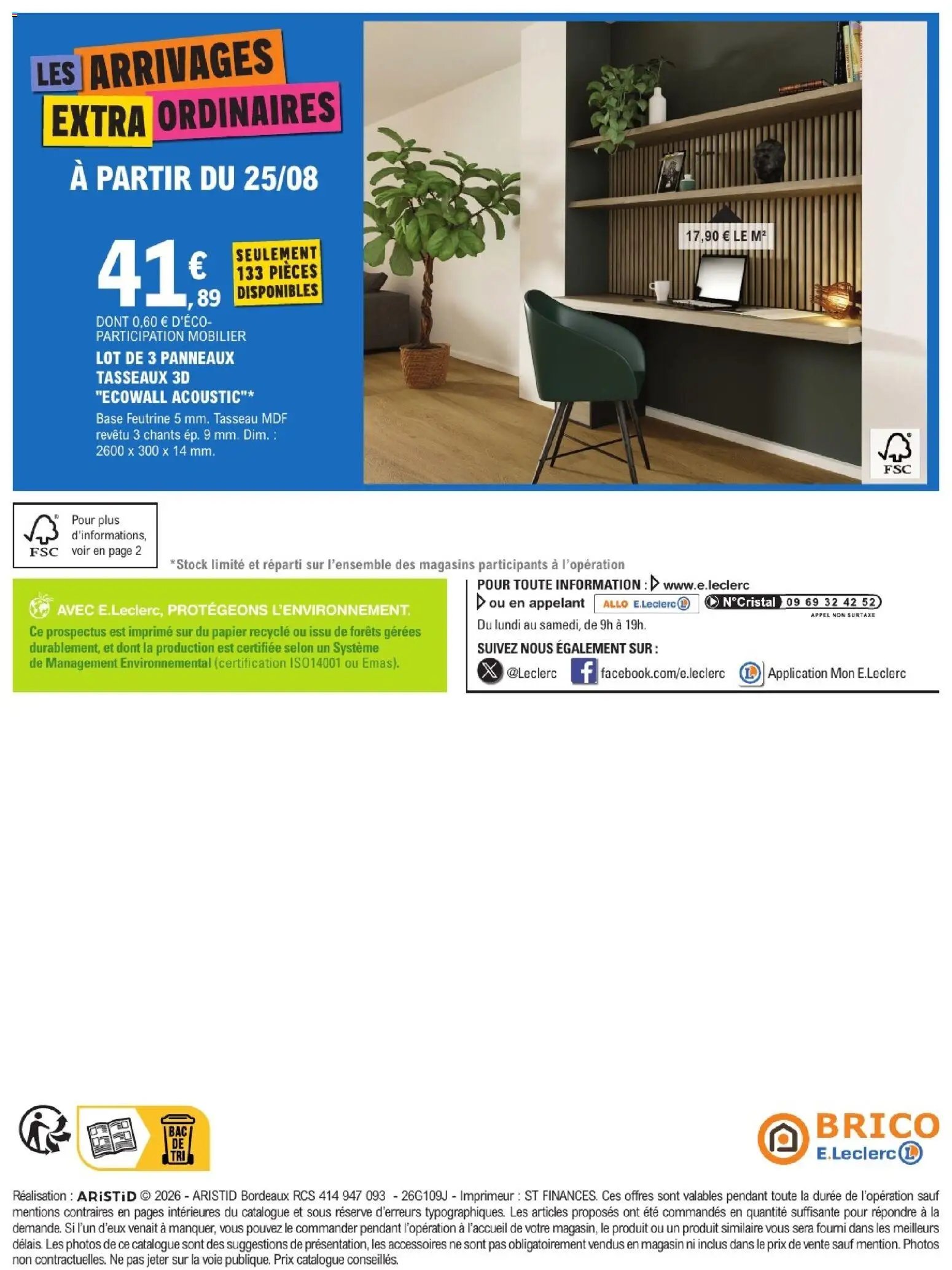 Brico E.Leclerc Arrivages bricolage