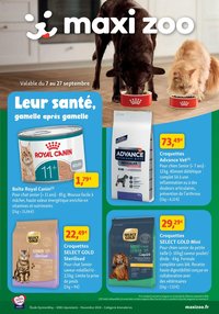 Maxi ZOO catalogue