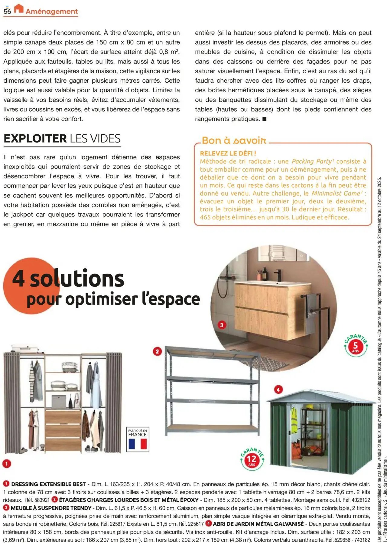 Mr. Bricolage catalogue (2025-09-22 - 2025-11-15)