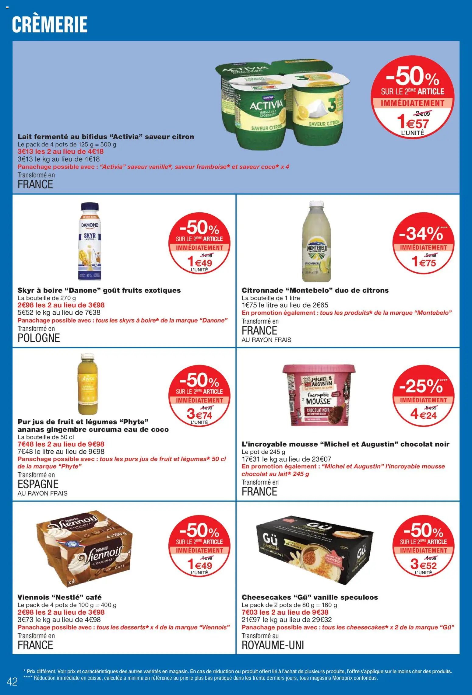 Monoprix catalogue