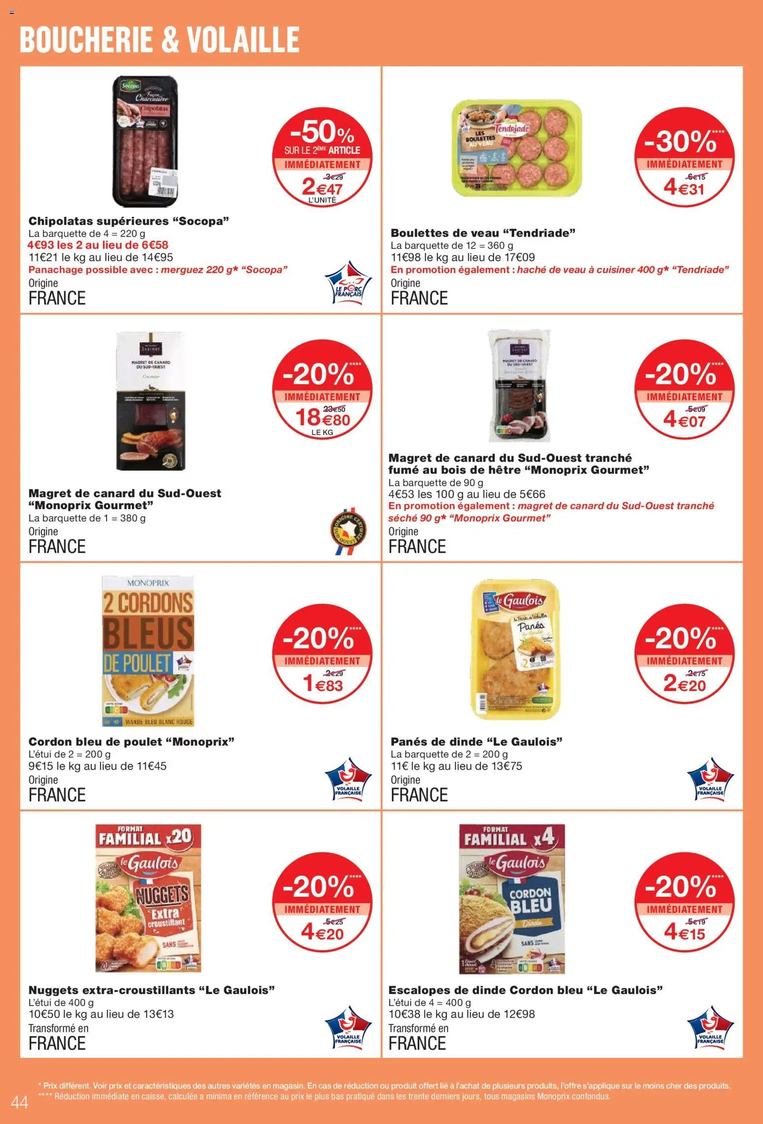 Monoprix catalogue